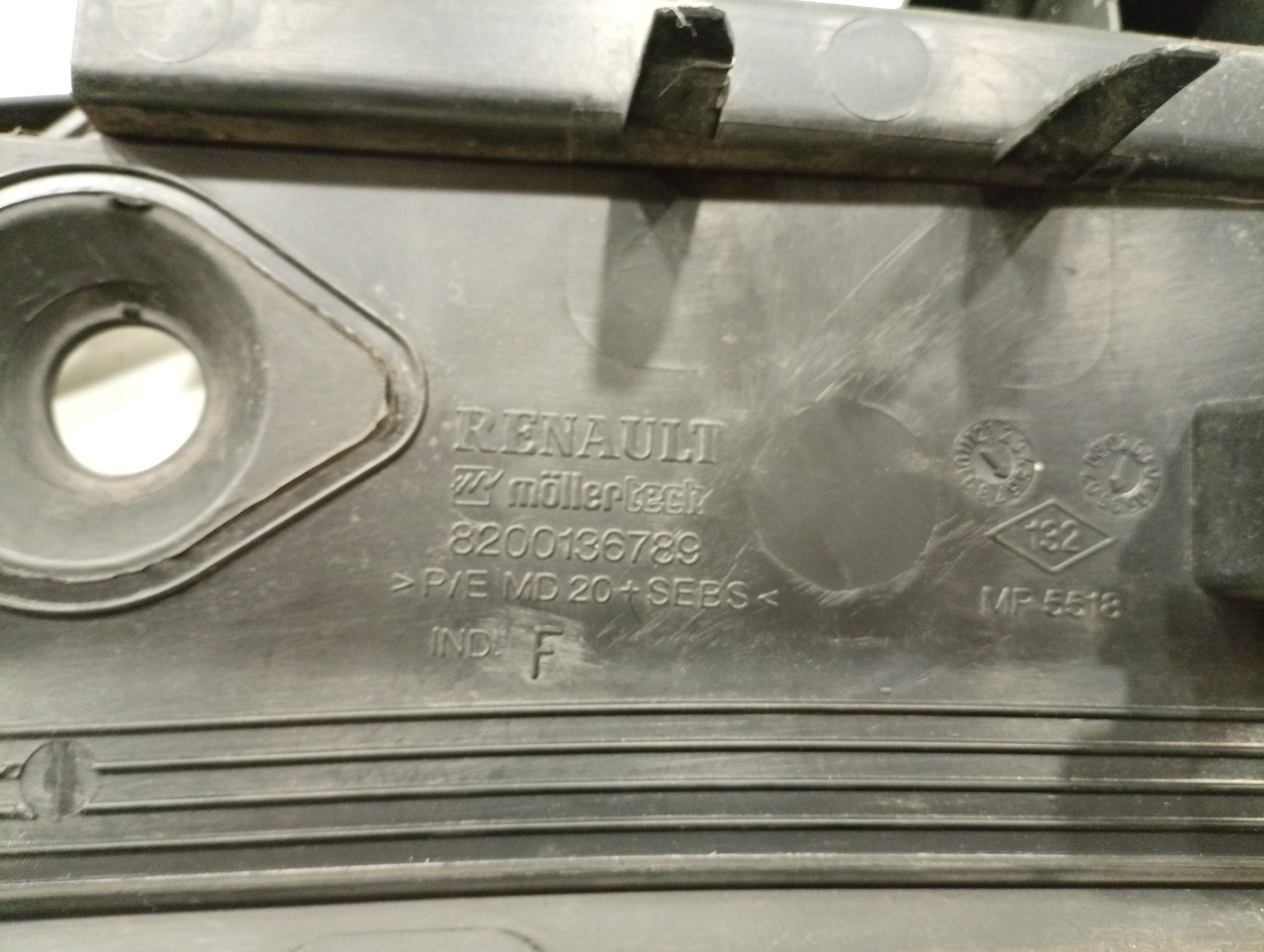 Grelha de torpedo RENAULT SCÉNIC II (JM0/1_) | 03 - 10 Imagem-3