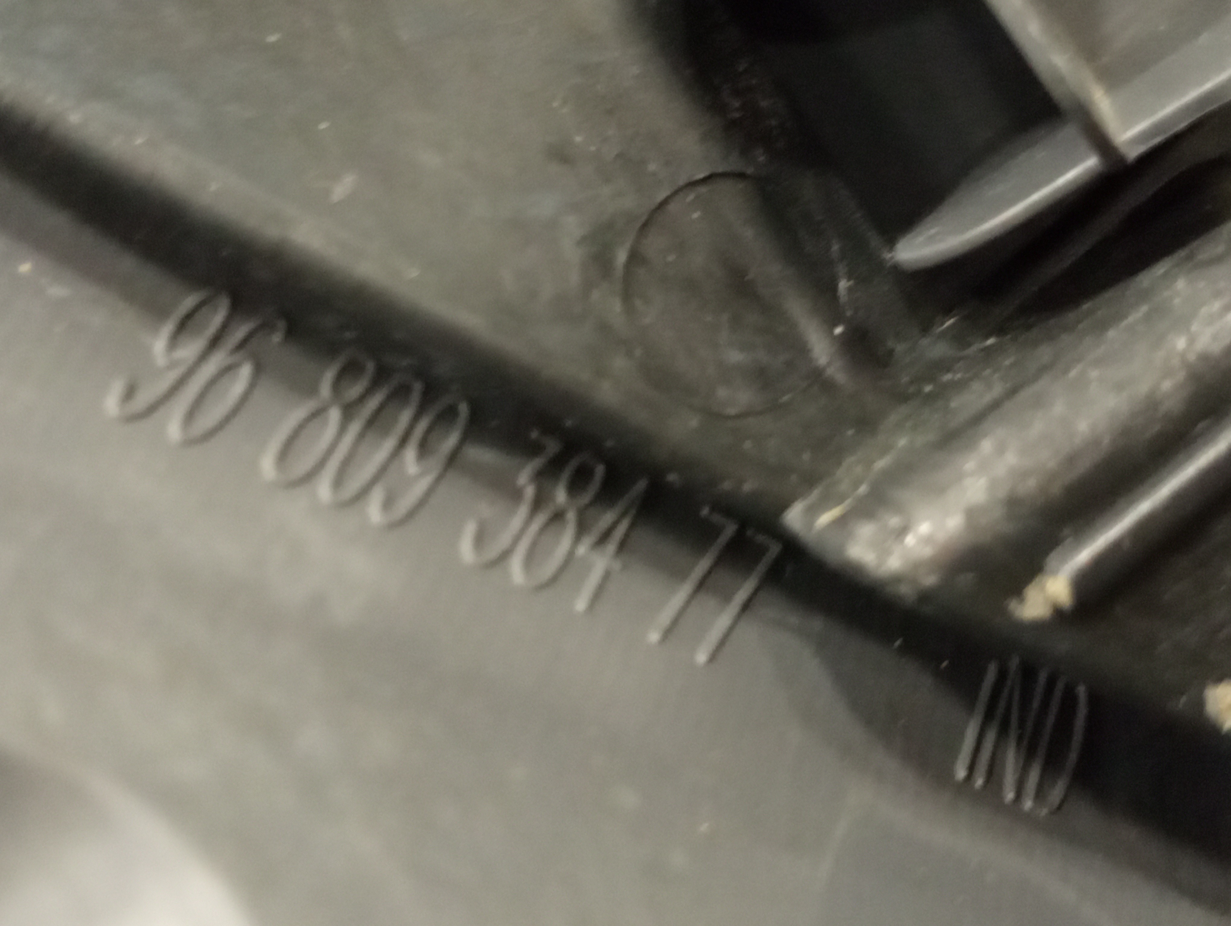 Aro de quadrante com difusor de ar CITROEN BERLINGO (B9) | 08 -  Imagem-2