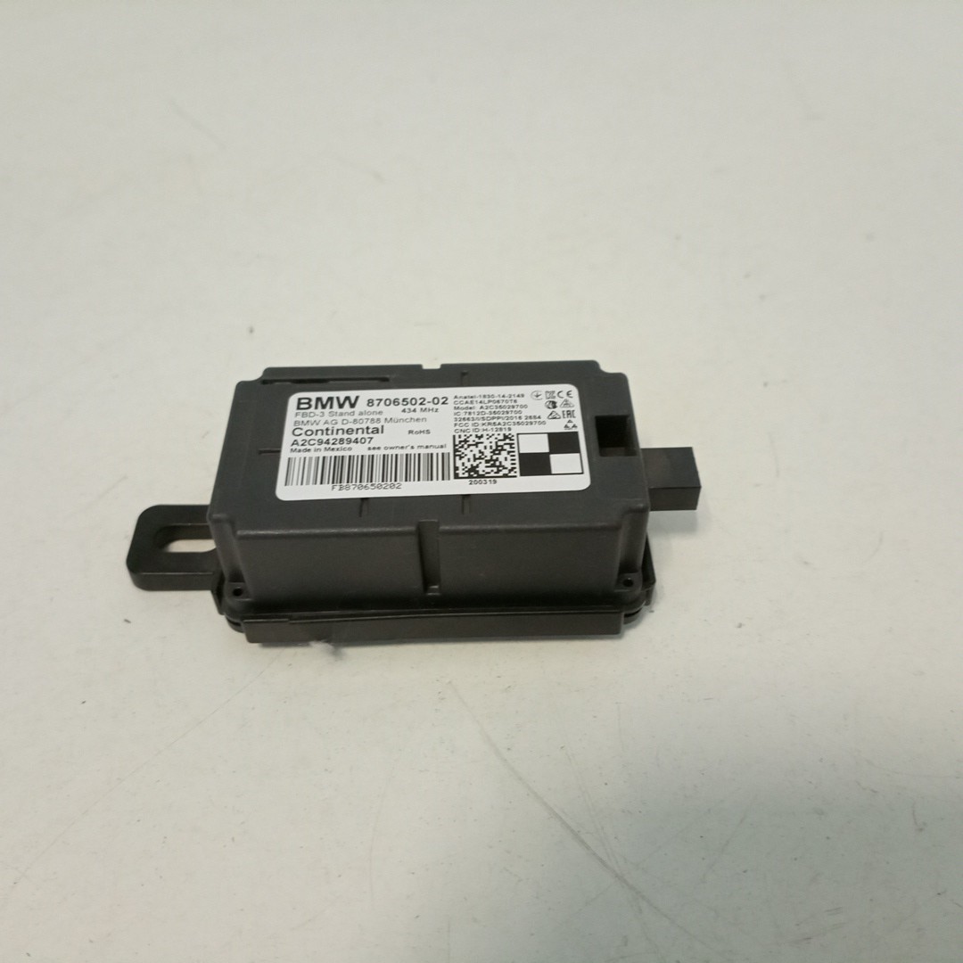 Módulo eletrónico BMW 1 (F20) | 11 - 19