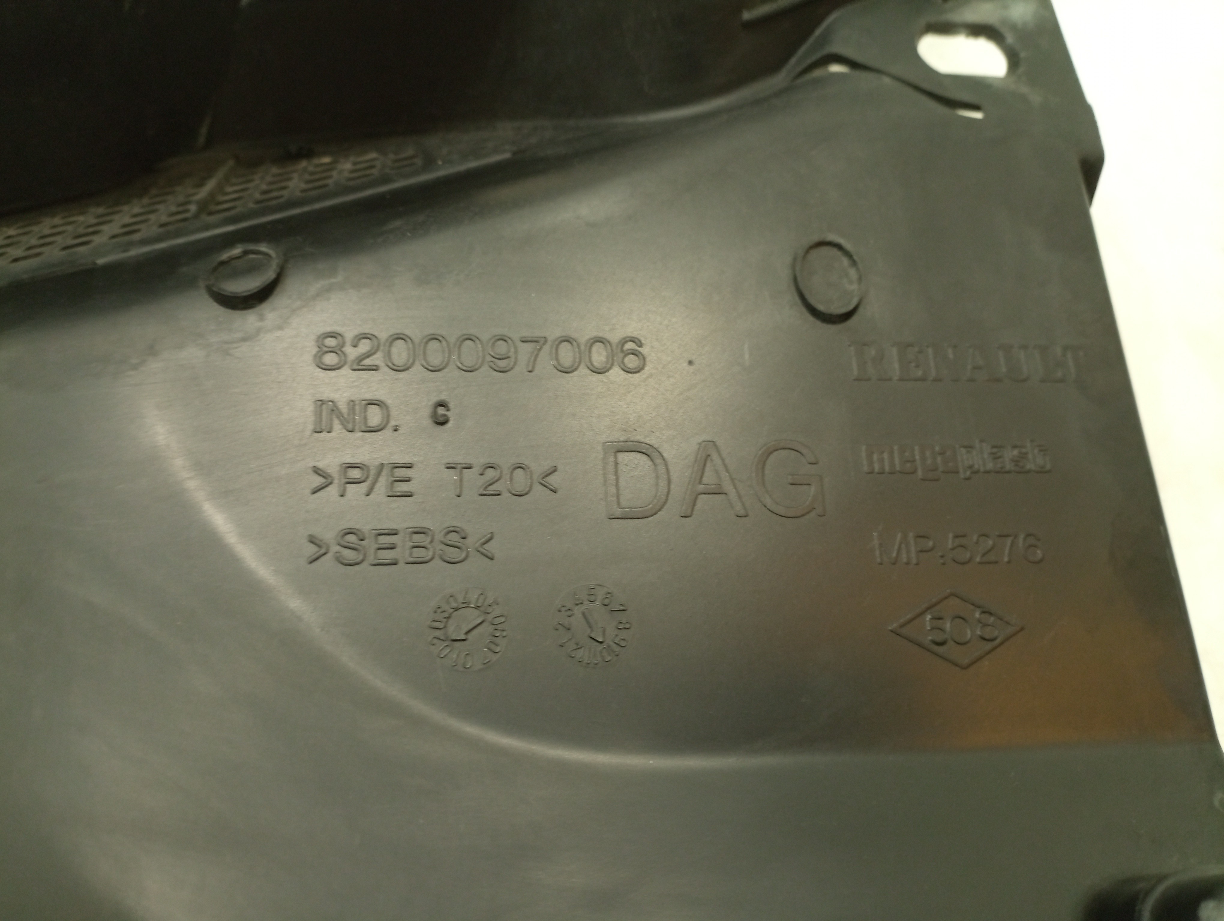 Grelha de torpedo RENAULT MEGANE II (BM0/1_, CM0/1_) | 01 - 12 Imagem-3