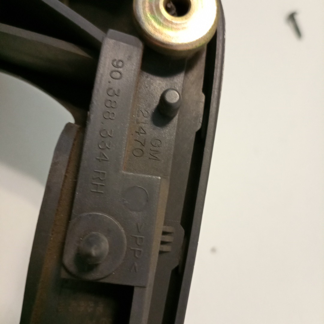 Puxador interior de porta frente direita OPEL CORSA B (S93) | 93 - 02 Imagem-2