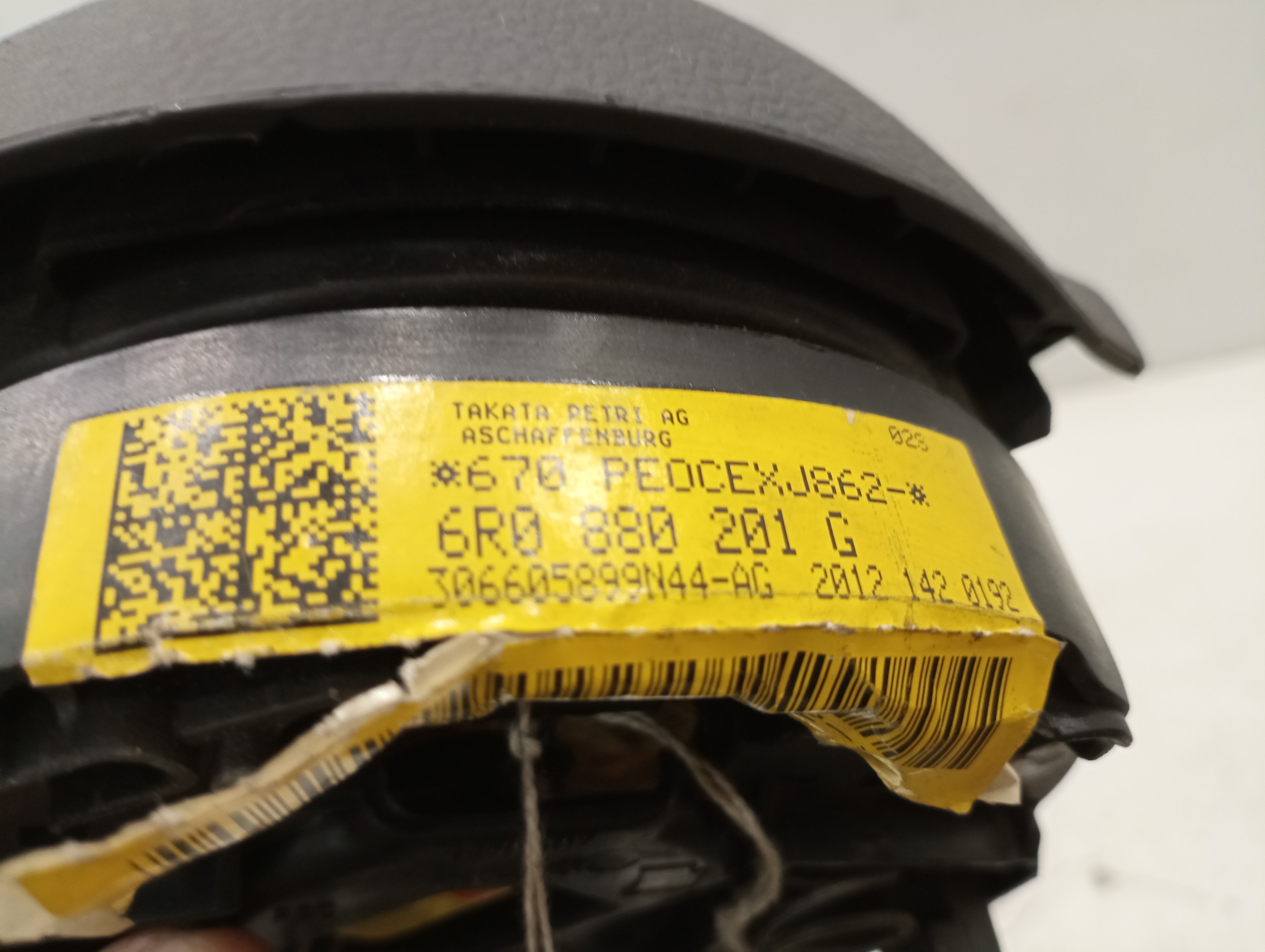 Driver Airbag VOLKSWAGEN POLO (6R1, 6C1) | 09 -  Imagem-3