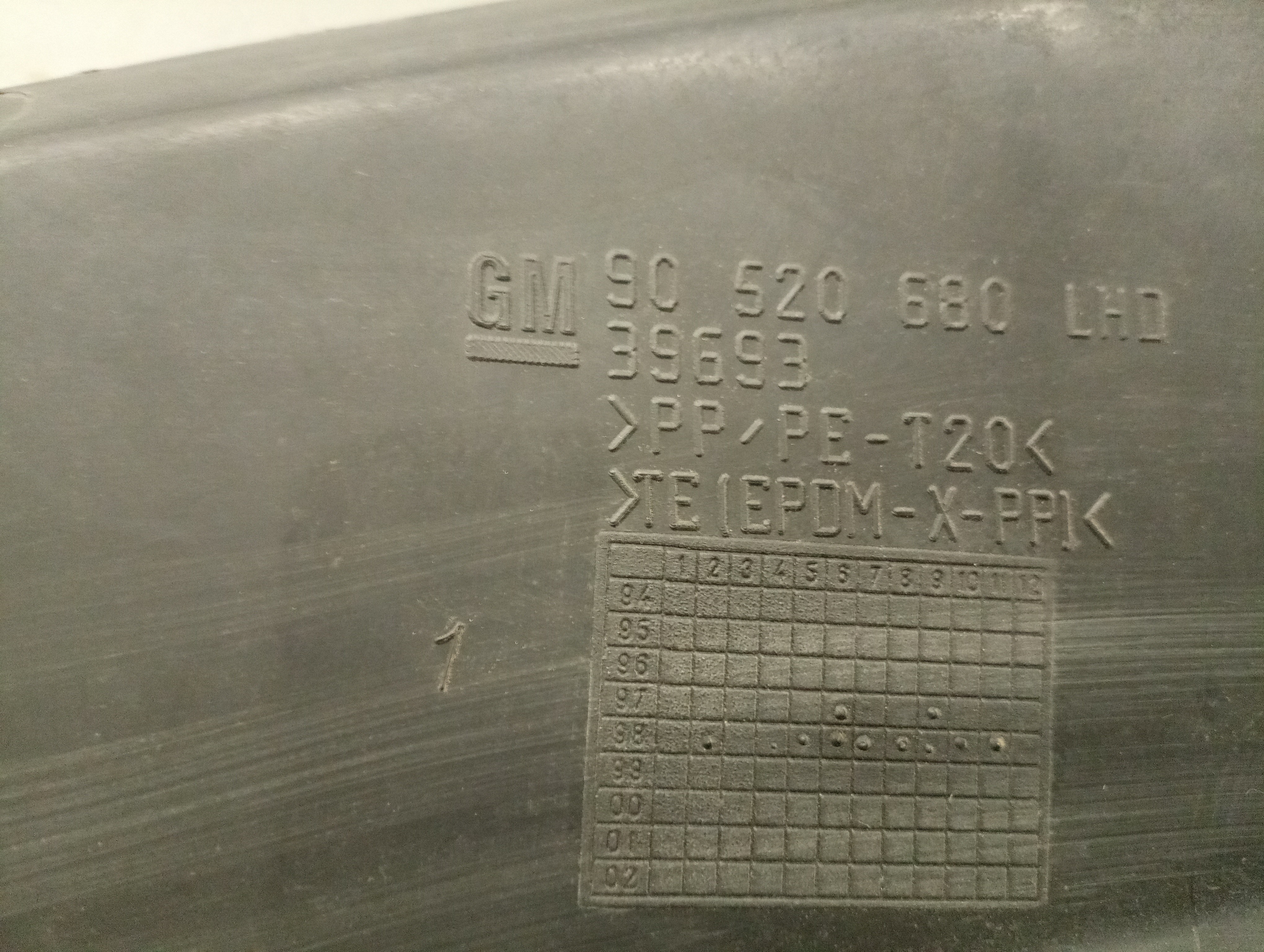 Grelha de torpedo OPEL ASTRA G Combi (T98) | 98 - 04 Imagem-1