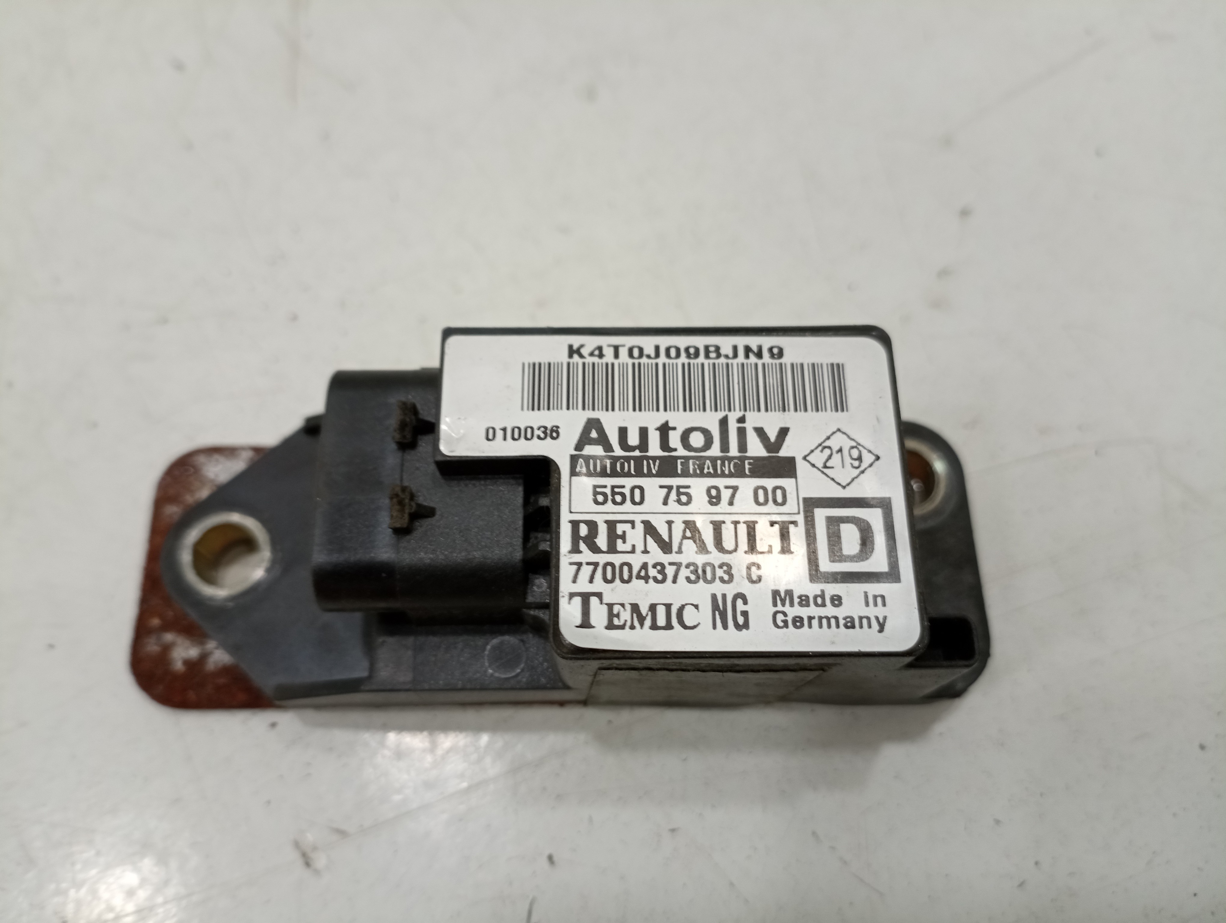 Sensor de airbag RENAULT MEGANE I Coach (DA0/1_) | 96 - 03 Imagem-3