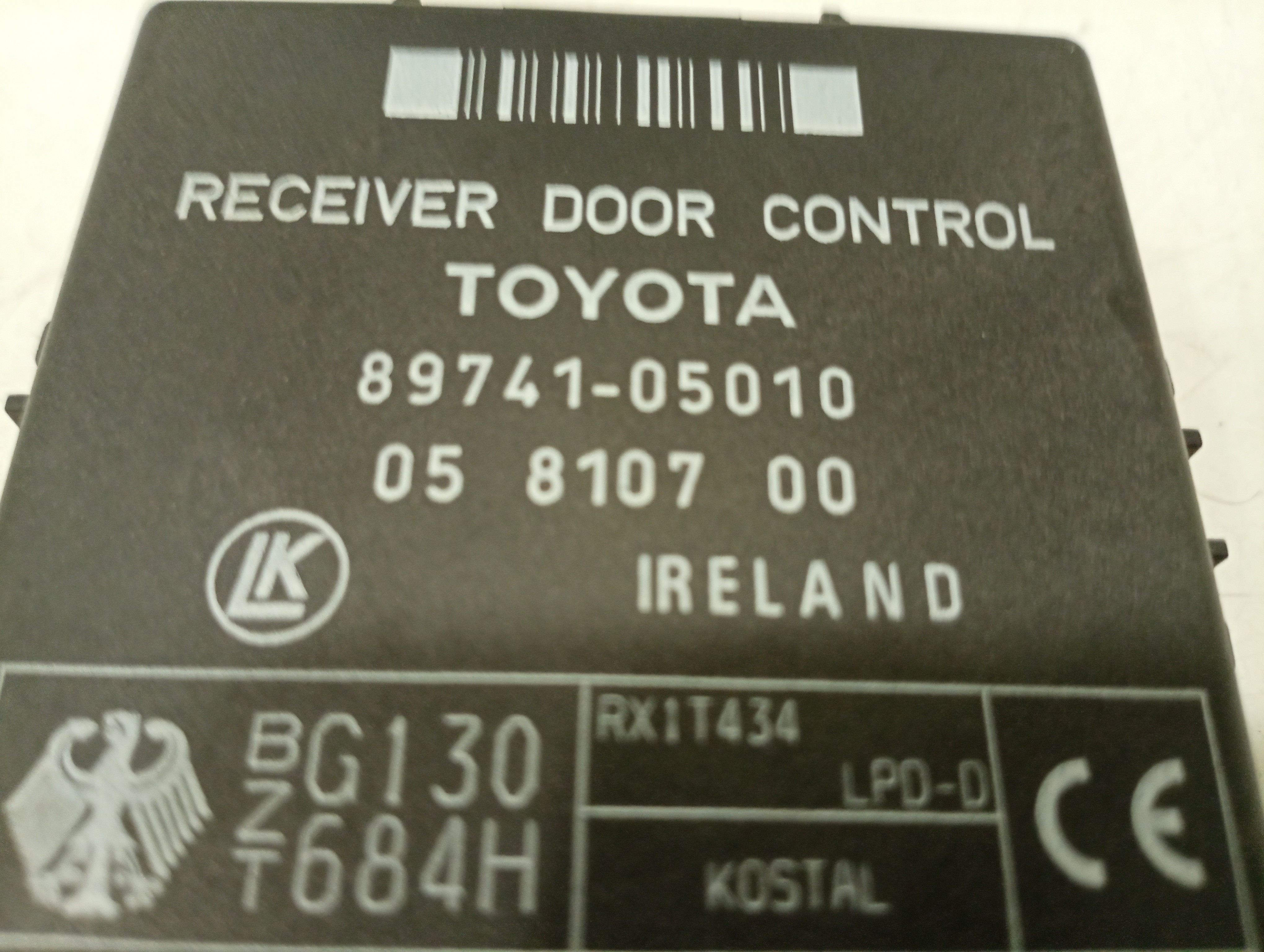 Centralina do Fecho Central TOYOTA AVENSIS (_T22_) | 97 - 03 Imagem-1