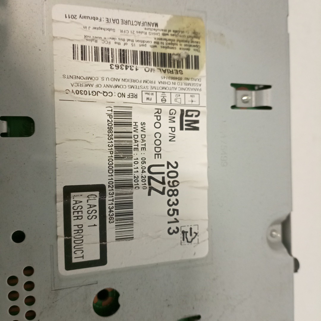 Auto-Rádio CHEVROLET ORLANDO (J309) | 10 -  Imagem-8