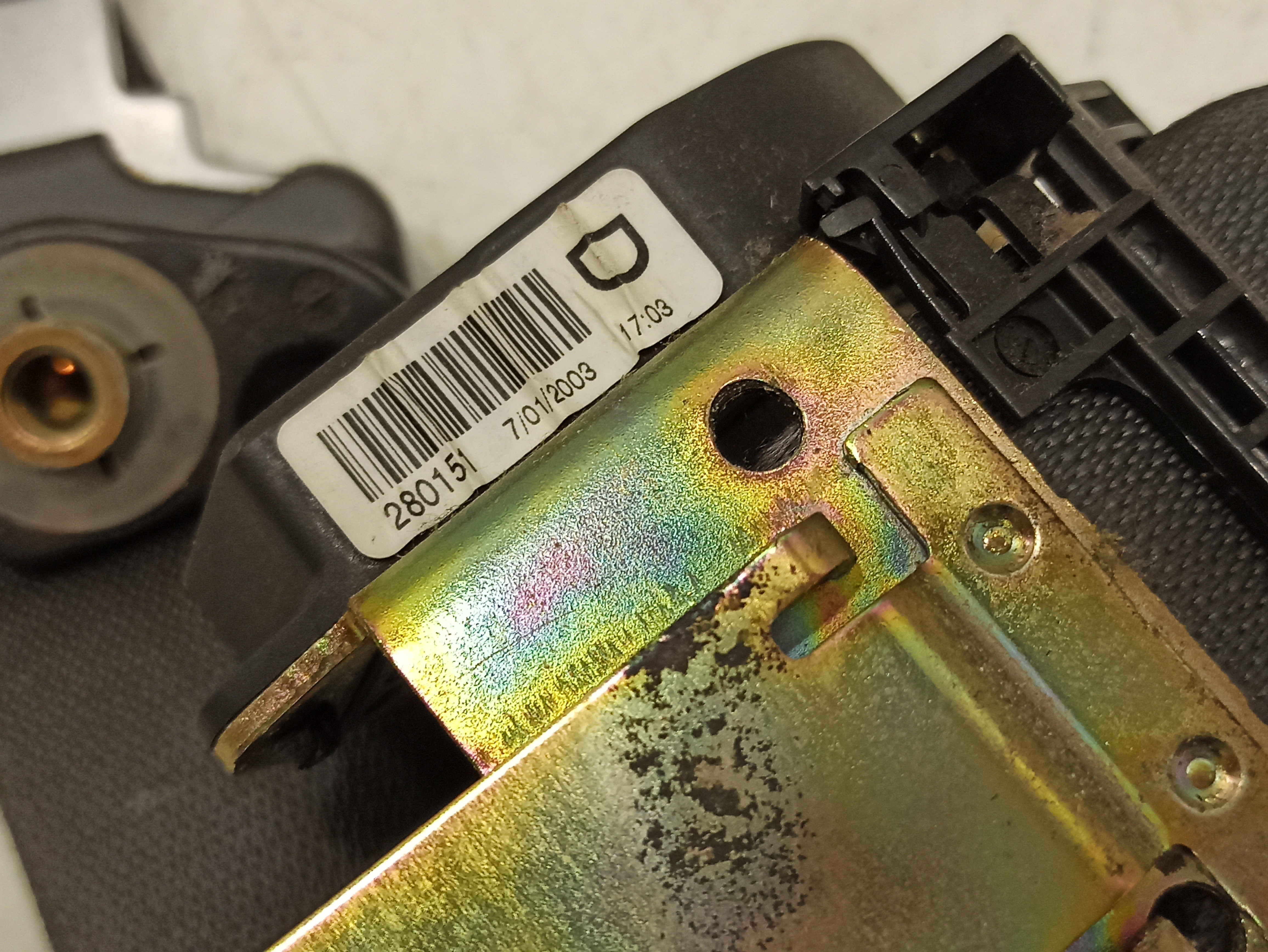 Cinto Traseiro Direito RENAULT LAGUNA II (BG0/1_) | 01 - 07 Imagem-2