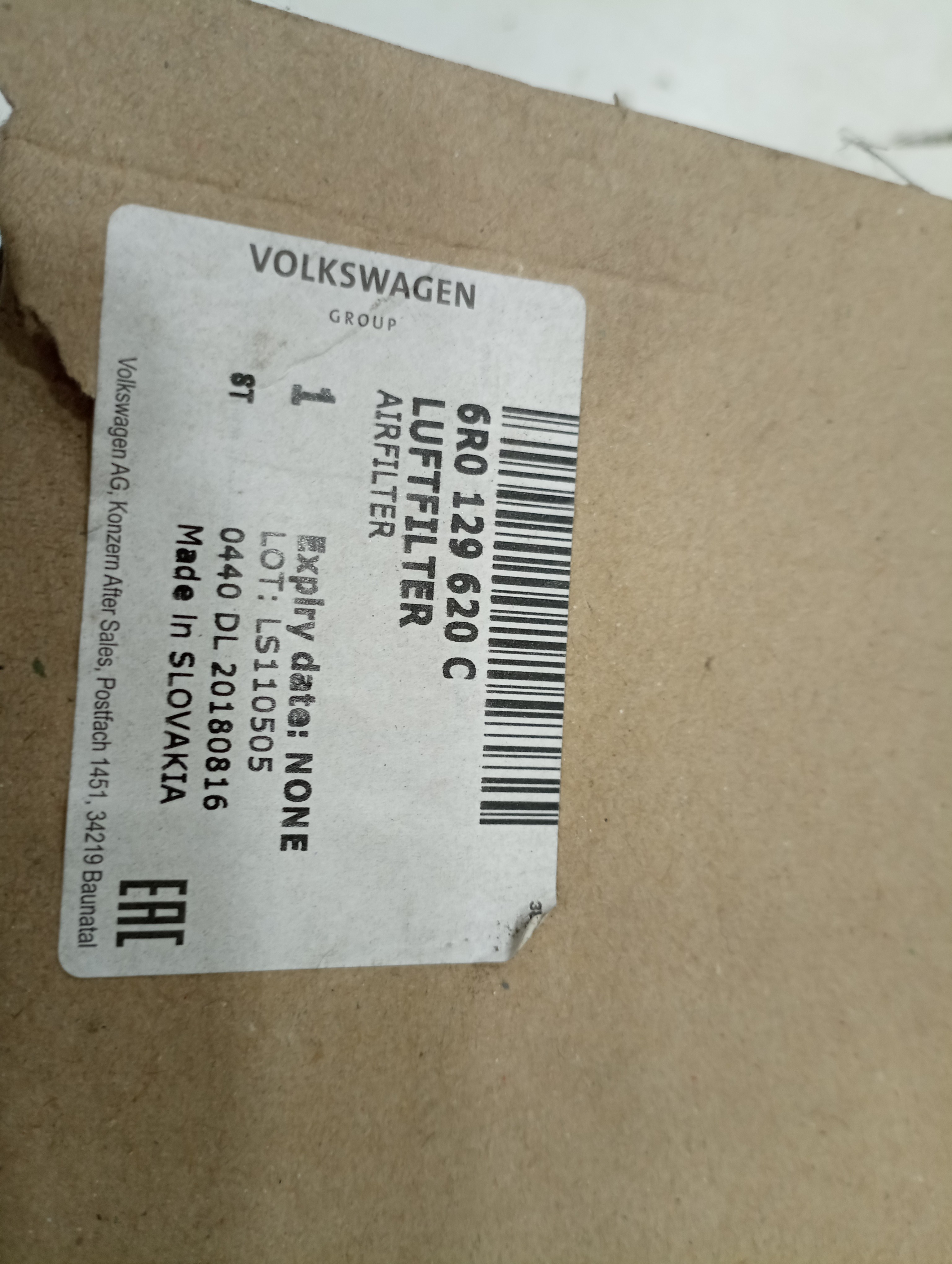Filtro de ar VOLKSWAGEN POLO (6R1, 6C1) | 09 -  Imagem-2