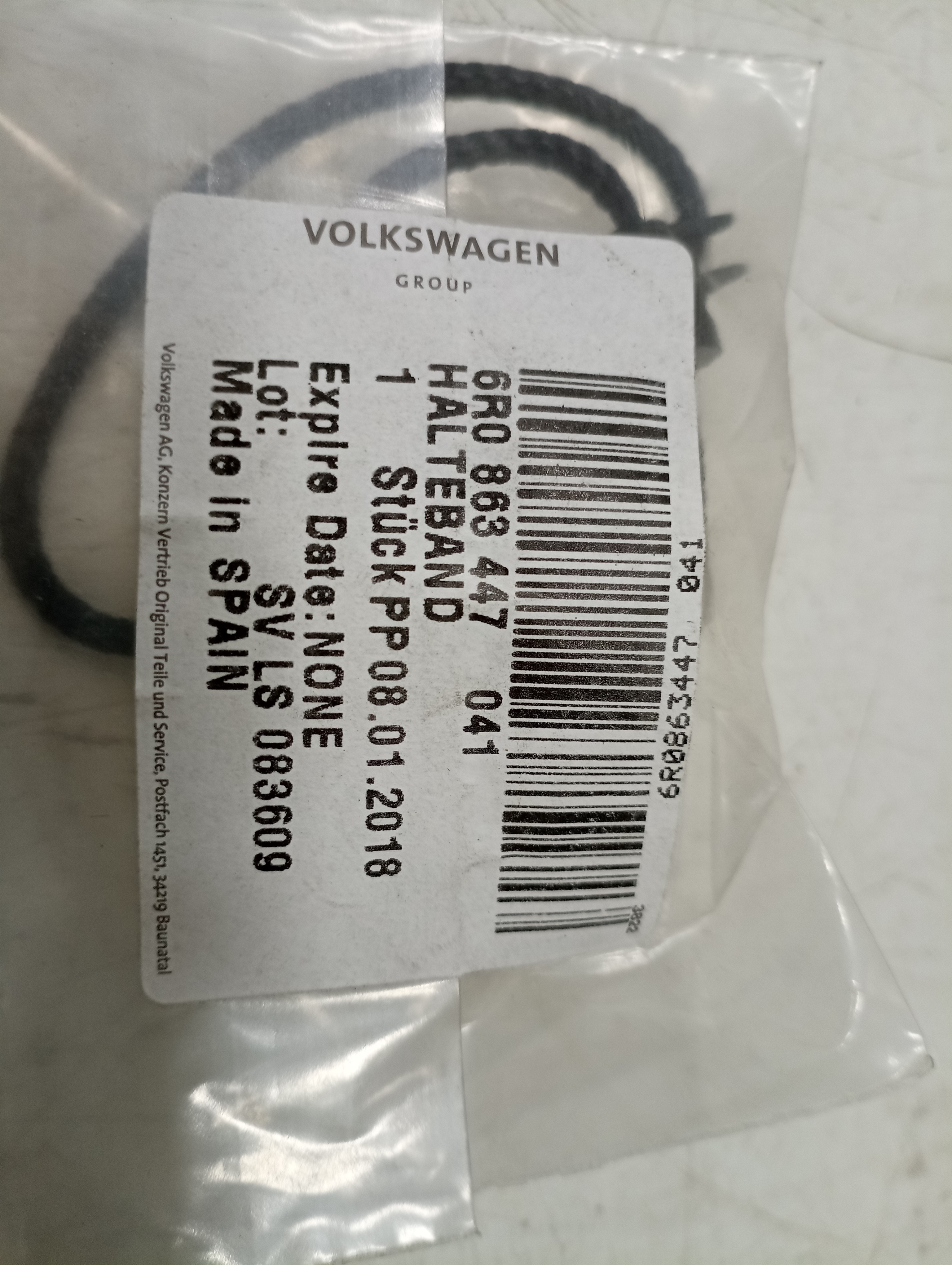 Suporte de cortina da mala VOLKSWAGEN POLO (6R1, 6C1) | 09 -  Imagem-1