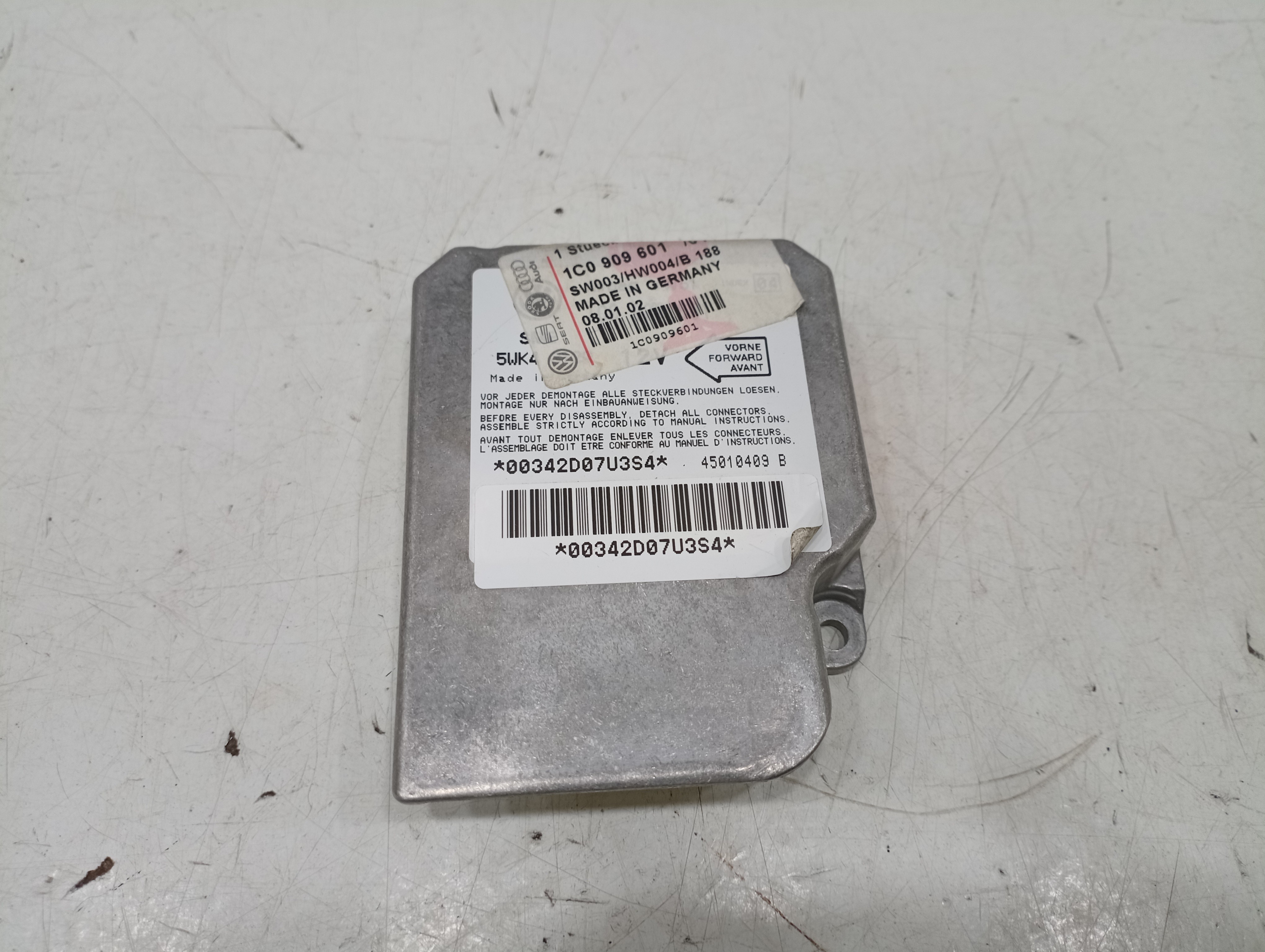 Centralita Airbags SEAT TOLEDO II (1M2) | 98 - 06 Imagem-4