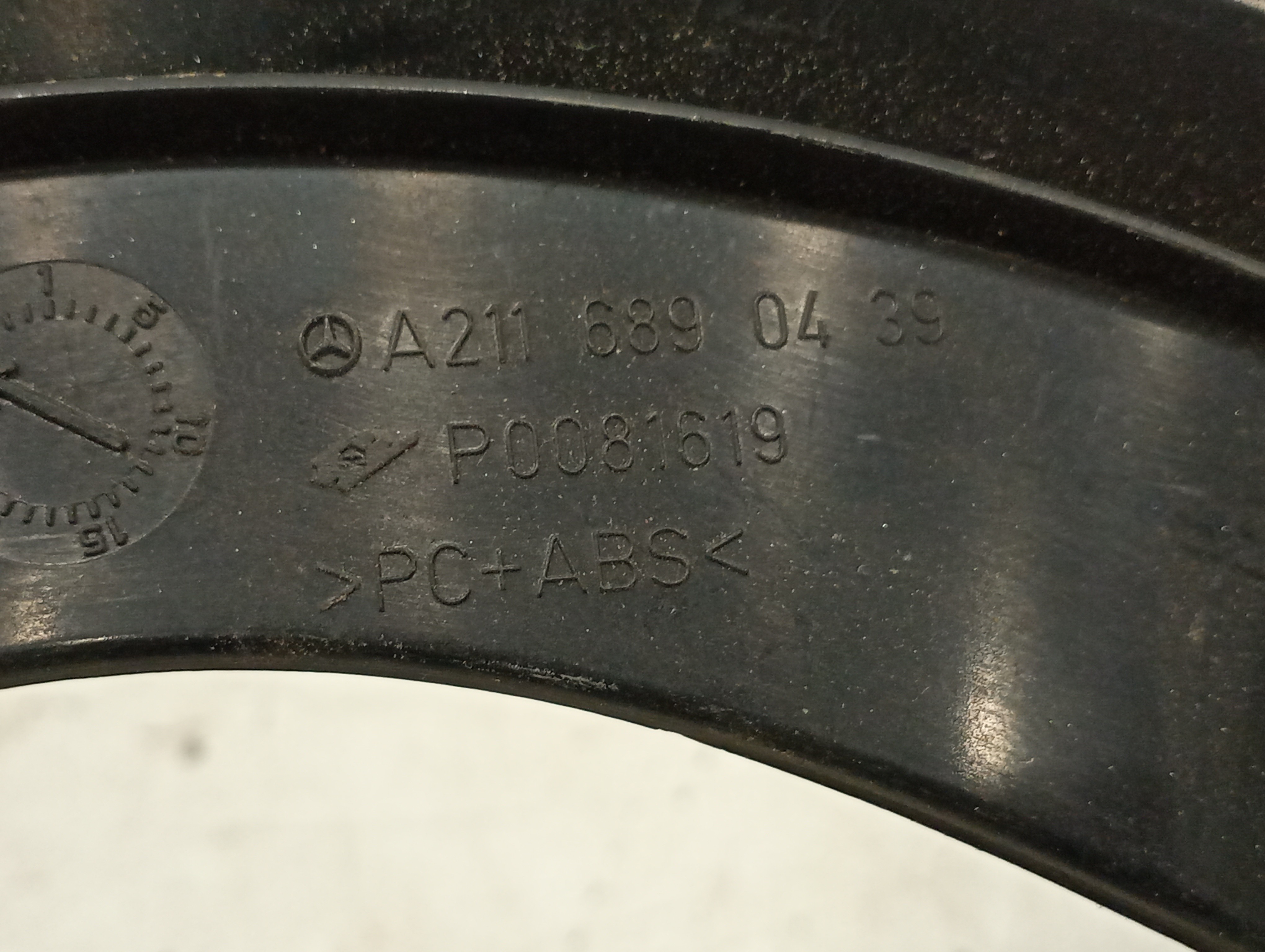 Aro de quadrante MERCEDES-BENZ E-CLASS (W211) | 02 - 09 Imagem-2