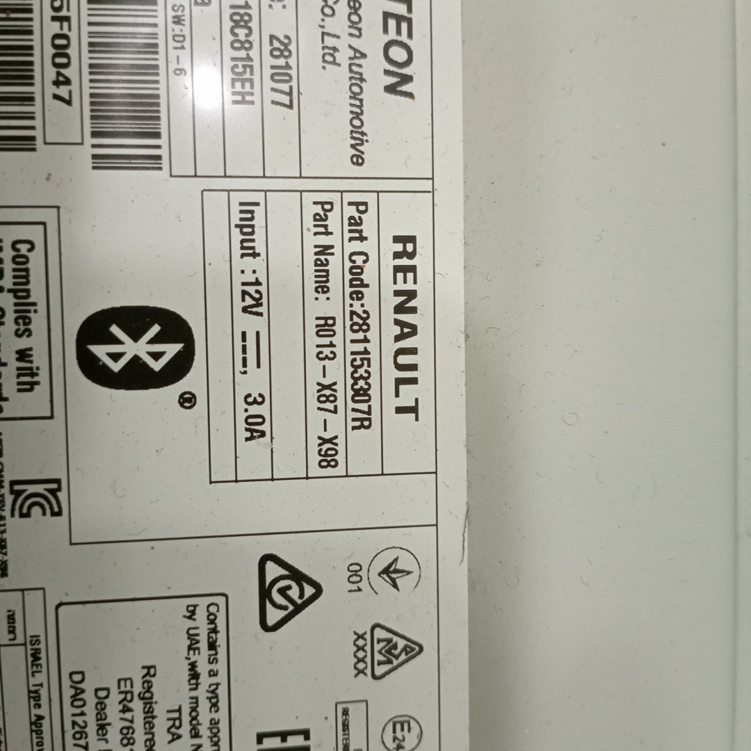 Auto-Rádio RENAULT CLIO IV (BH_) | 12 -  Imagem-3