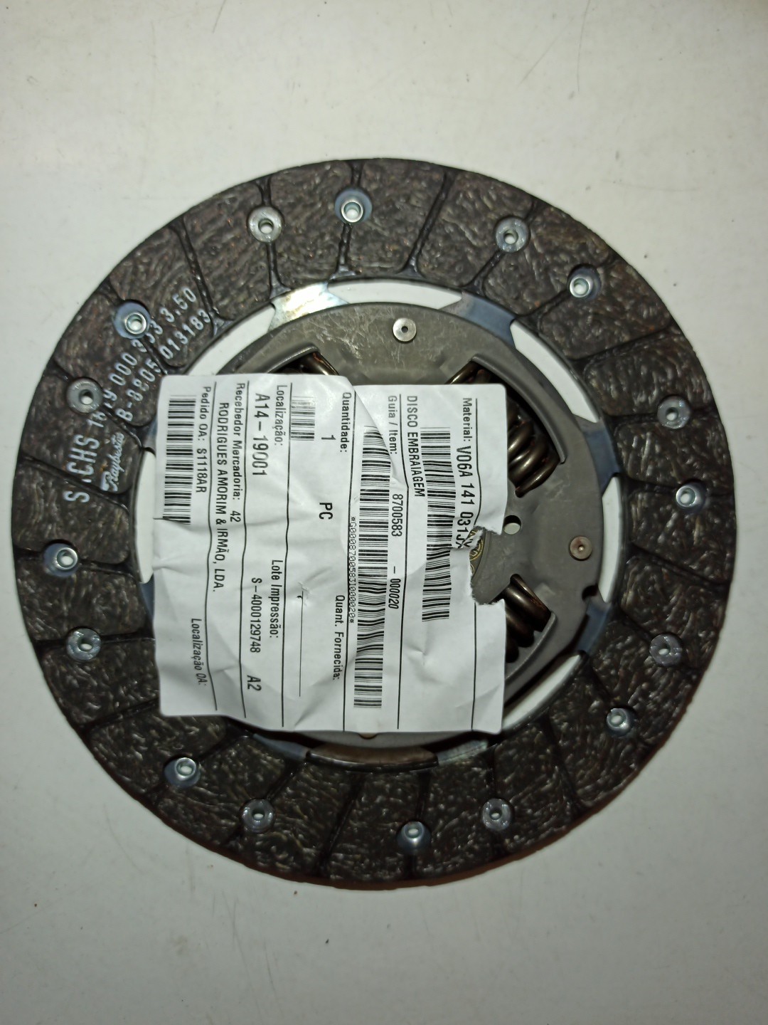 Disco de embraiagem AUDI A3 (8L1) | 96 - 06 Imagem-1