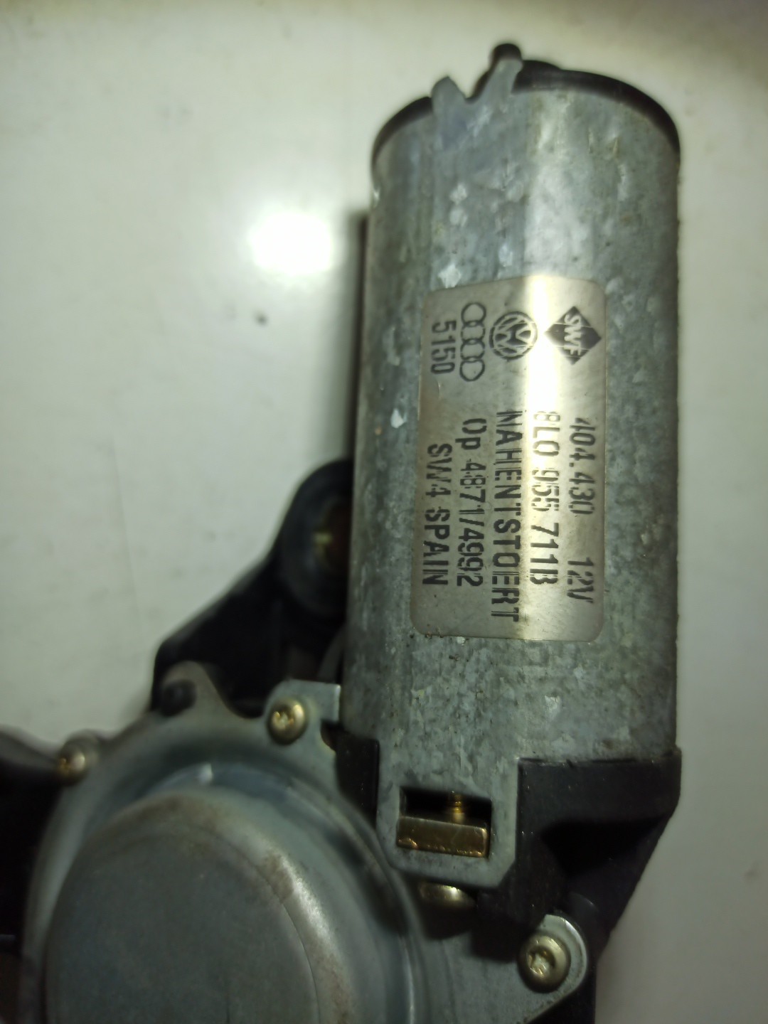 Motor do limpa-vidros traseiro AUDI A6 Avant (4B5, C5) | 97 - 05