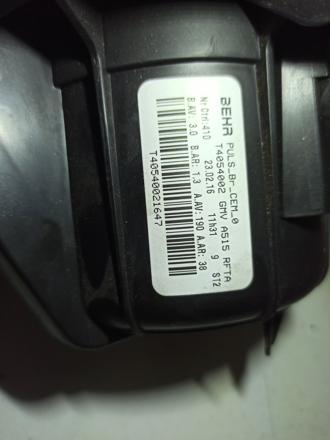 Motor de Sofagem CITROEN C4 CACTUS | 14 - 
