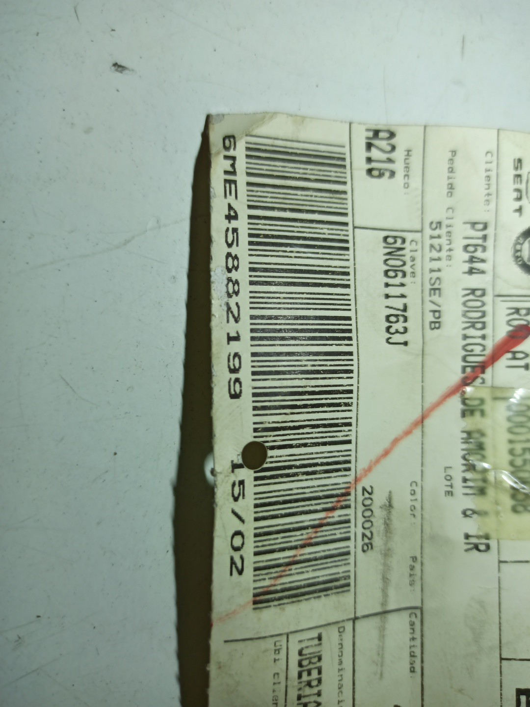 Tubo flexível de vacuo,sistema de travagem VOLKSWAGEN POLO (6N1) | 94 - 99 Imagem-2