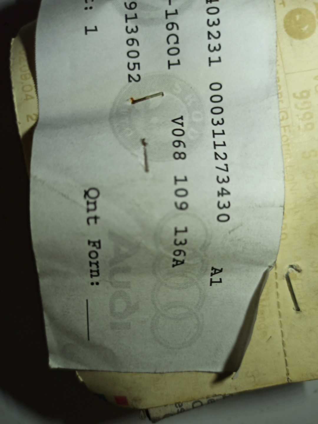 Tampa de distribuição VOLKSWAGEN GOLF I (17) | 74 - 85 Imagem-2