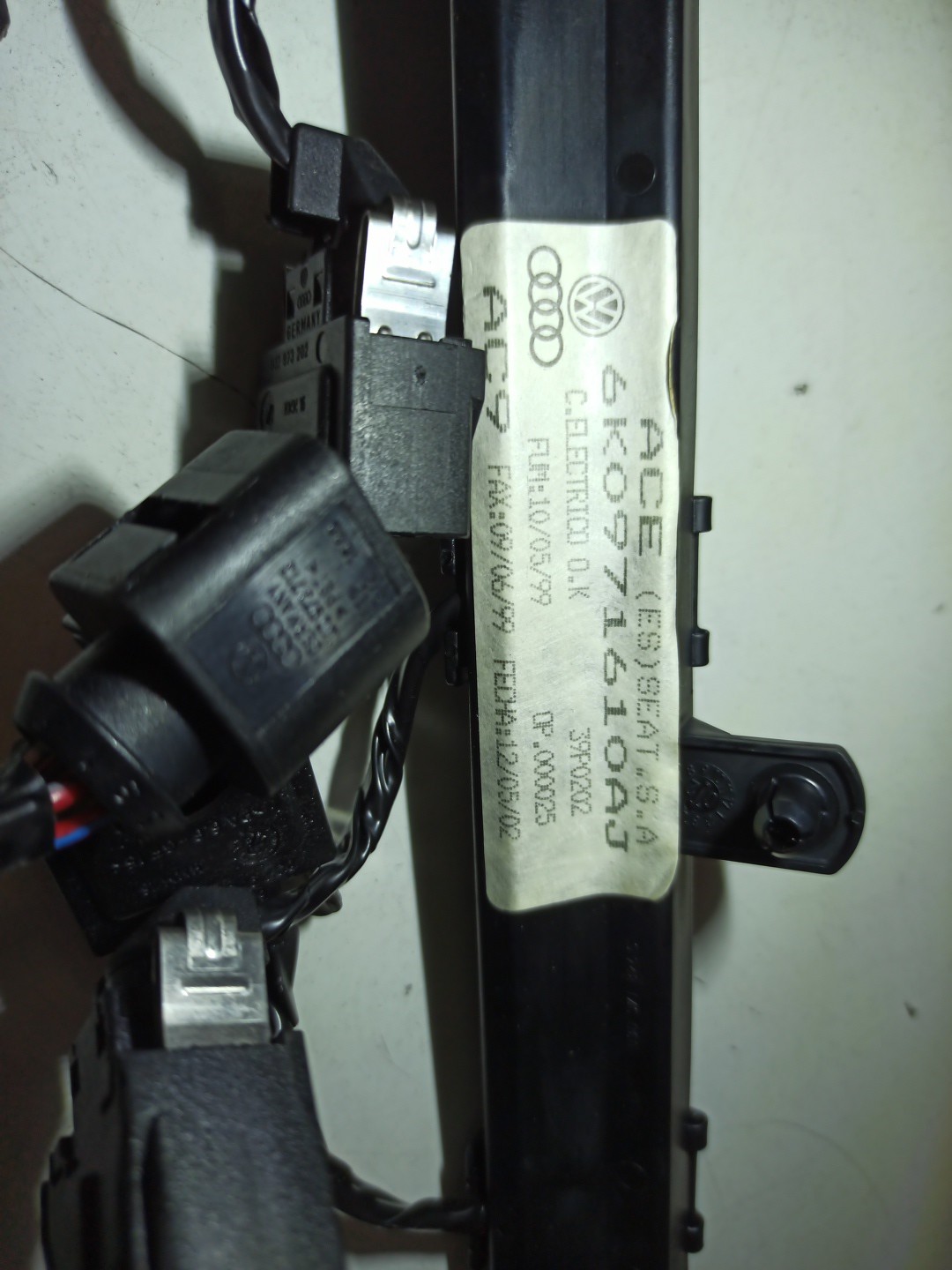 Instalação Elétrica de Injeção SEAT IBIZA II (6K1) | 93 - 02