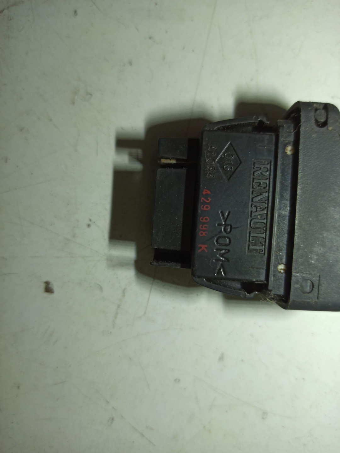 Comutador de vidro frente direito RENAULT CLIO II (BB_, CB_) | 98 - 