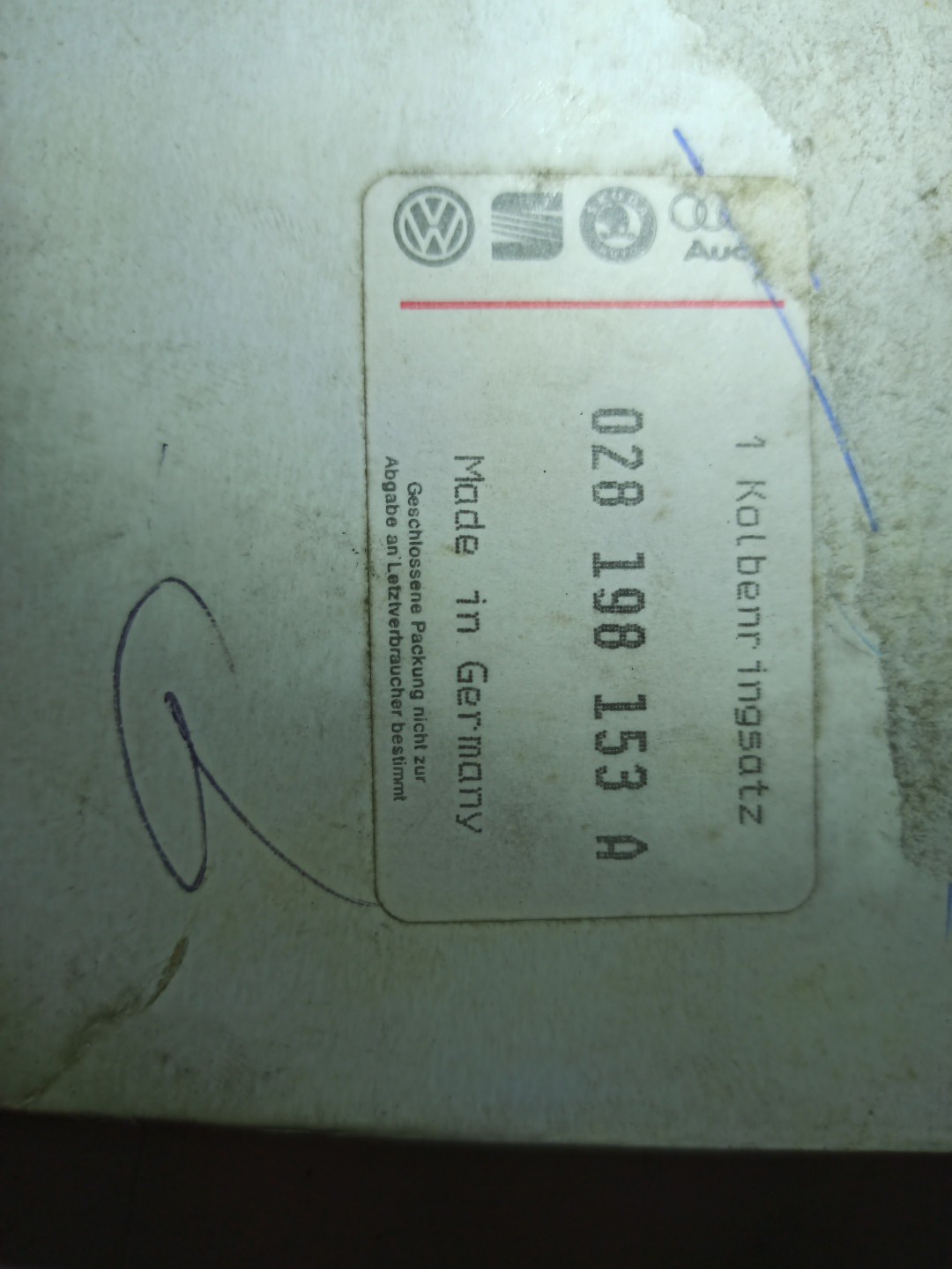 Conjunto de segmentos AUDI 80 (8C2, B4) | 91 - 95