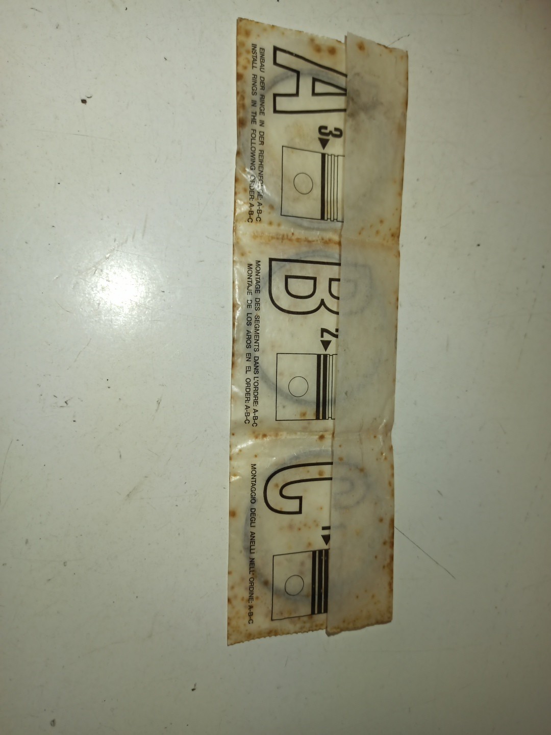 Conjunto de segmentos AUDI 80 (8C2, B4) | 91 - 95 Imagem-1