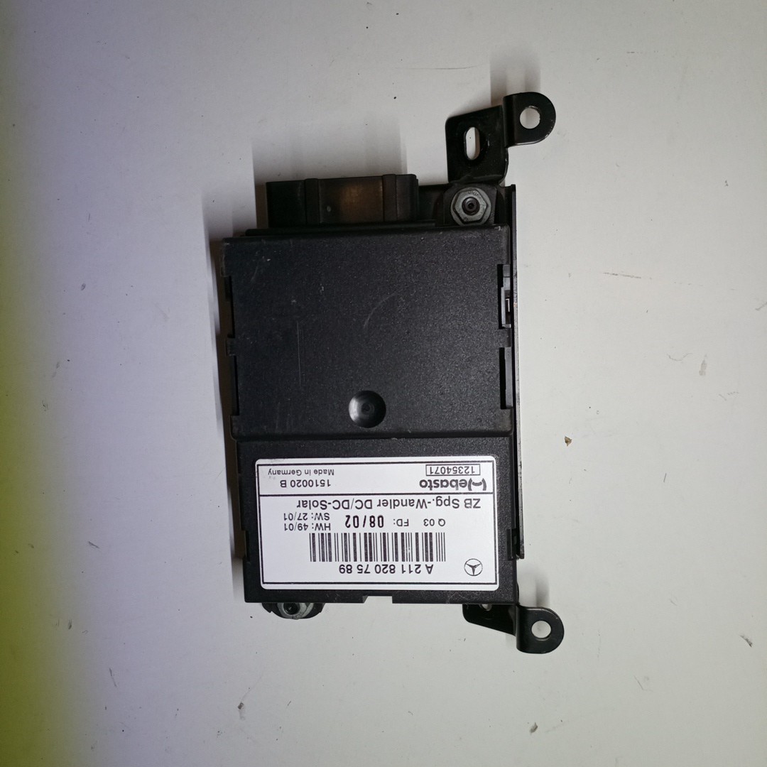 Módulo controlo de voltagem MERCEDES-BENZ E-CLASS (W211) | 02 - 09 Imagem-1