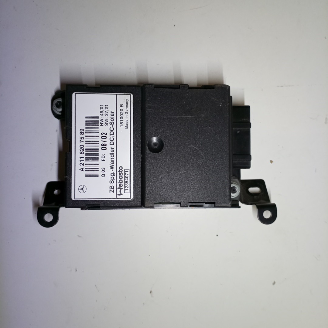 Módulo controlo de voltagem MERCEDES-BENZ E-CLASS (W211) | 02 - 09 Imagem-3