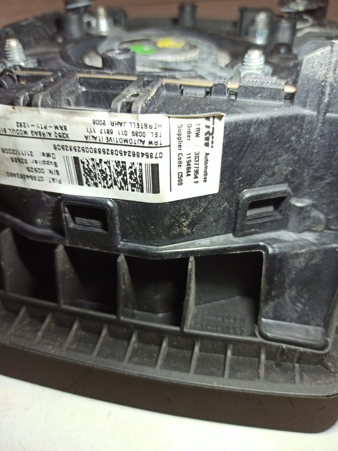 Airbag Volante CITROEN JUMPER Caixa | 06 -  Imagem-2