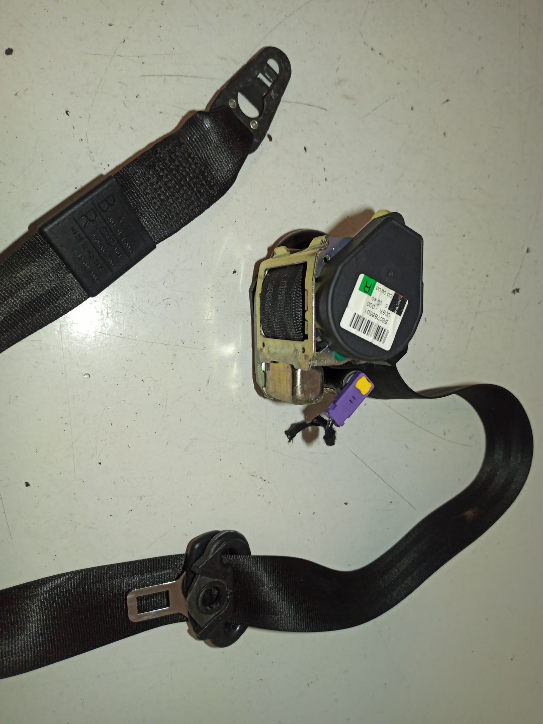 Cinto Frente Direito AUDI A4 Avant (8E5, B6) | 00 - 05 Imagem-2