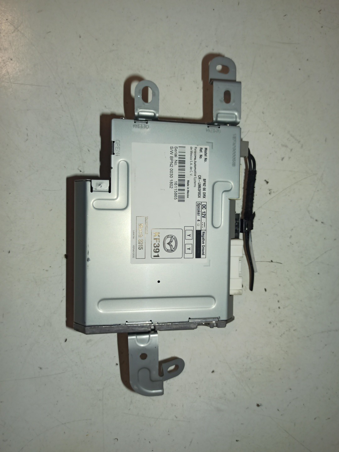 Centralina de rádio MAZDA 3 (BM, BN) | 13 - 