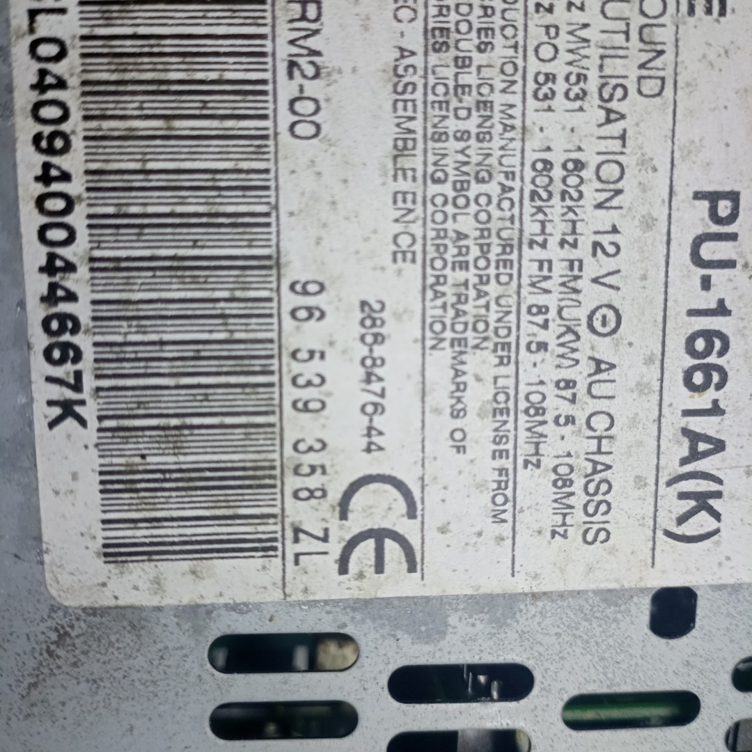 Auto-Rádio PEUGEOT 607 (9D, 9U) | 00 -  Imagem-4