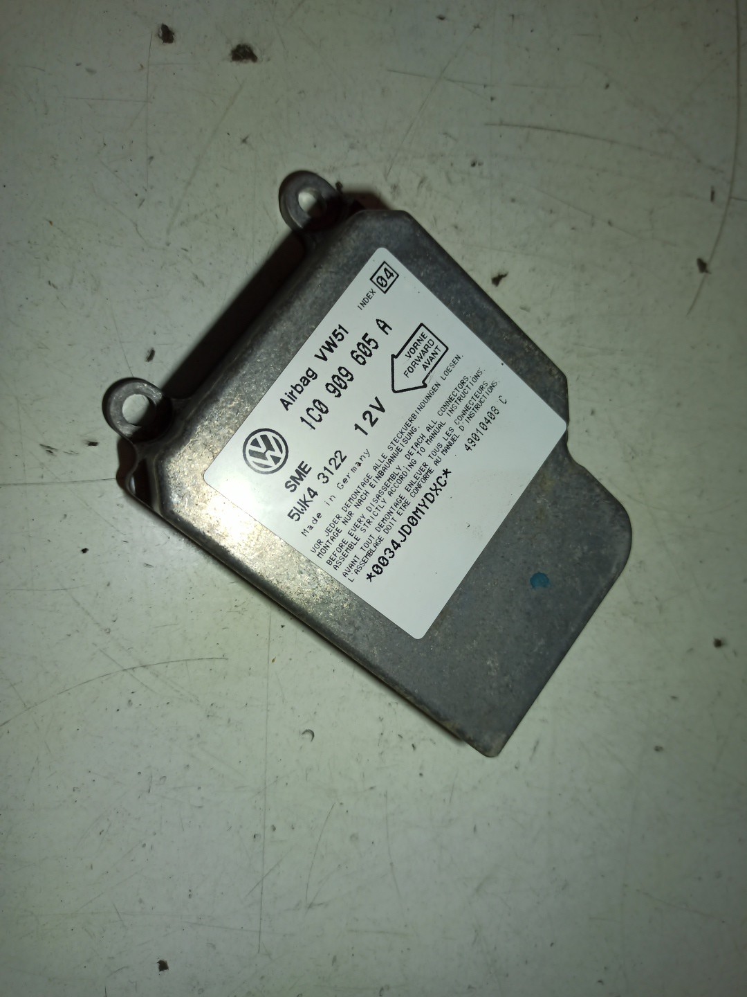 Centralina de Airbag VOLKSWAGEN GOLF IV (1J1) | 97 - 07 Imagem-4