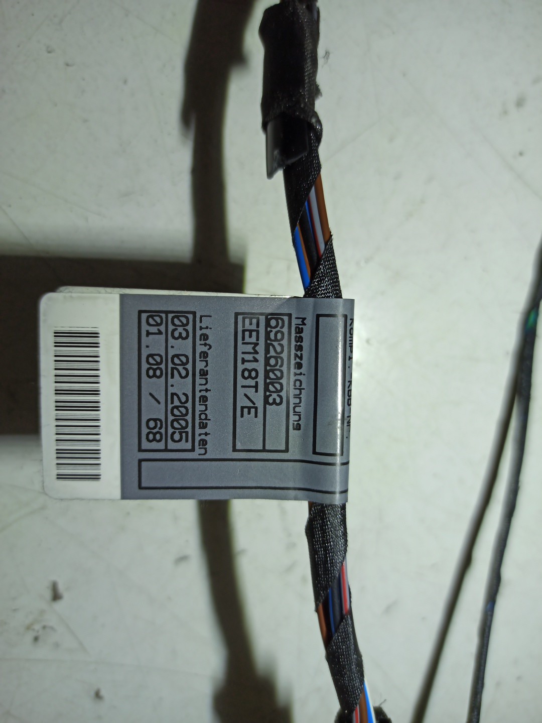 Instalação eléctrica porta trás direita BMW 5 Touring (E61) | 04 - 10 Imagem-1