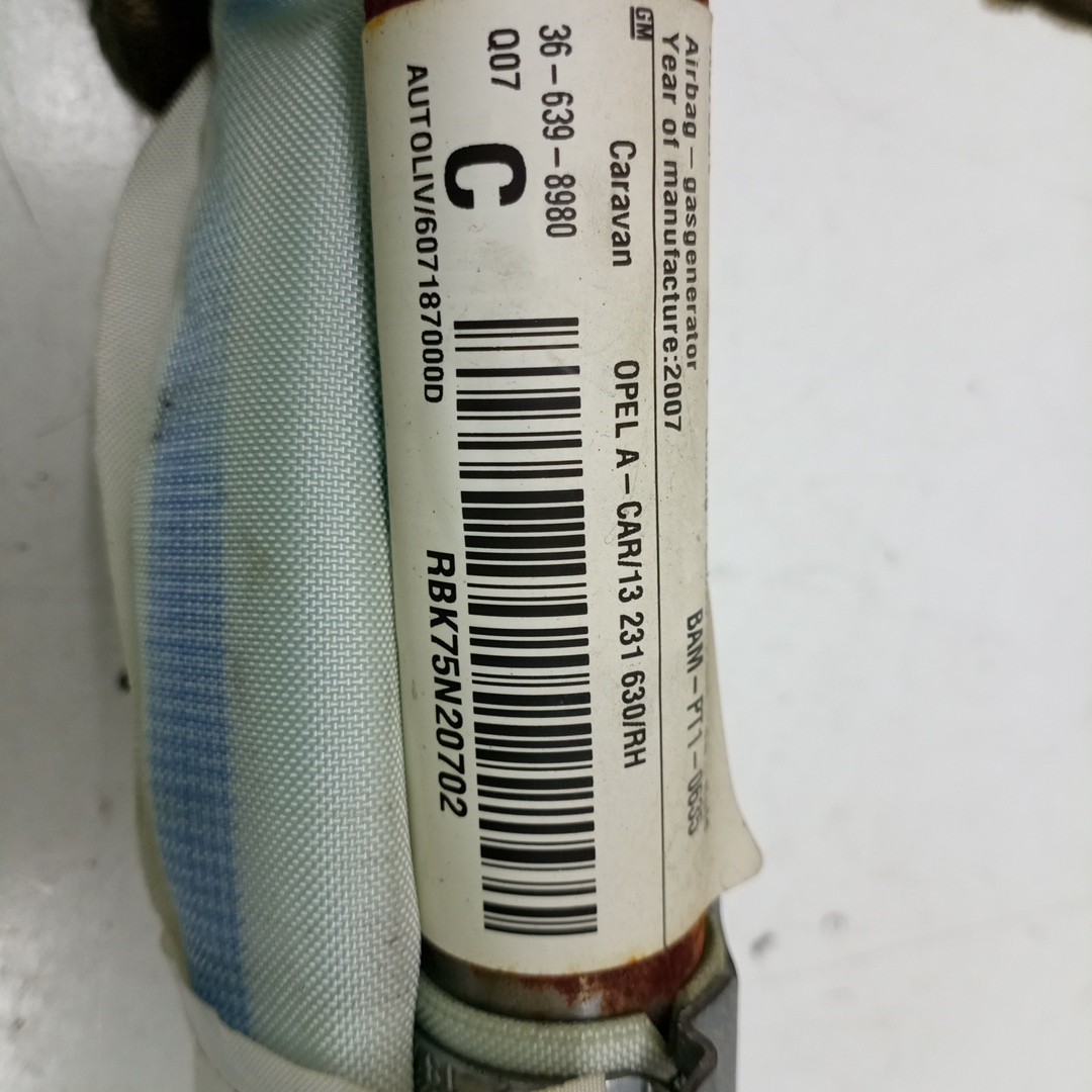 Cortina de airbag direita OPEL ASTRA H Combi (A04) | 04 - 14 Imagem-4