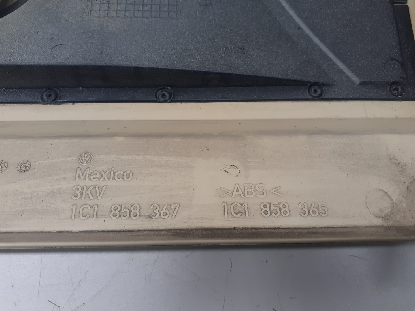 Painel inferior de tablier e controle de luzes VOLKSWAGEN NEW BEETLE Cabriolet (1Y7) | 02 - 11 Imagem-2