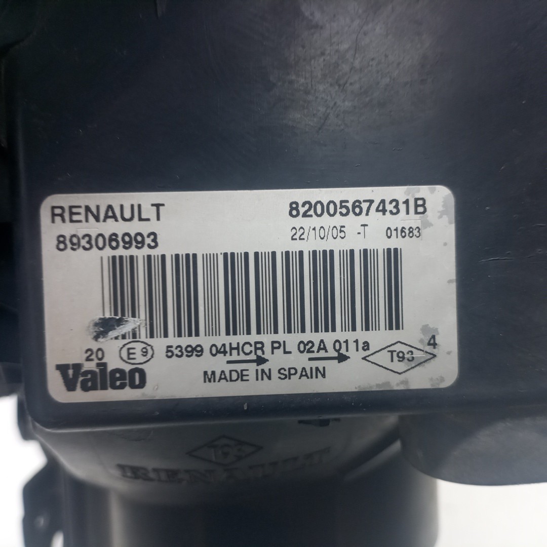 Ótica Esquerda RENAULT MEGANE II (BM0/1_, CM0/1_) | 01 - 12 Imagem-1