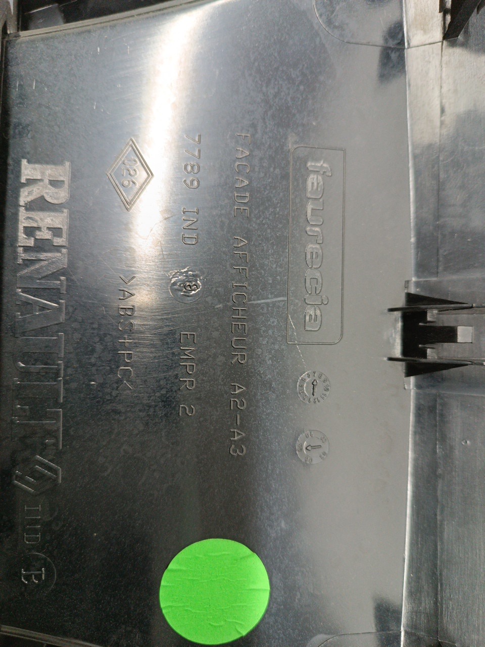 Moldura do display RENAULT MEGANE II (BM0/1_, CM0/1_) | 01 - 12 Imagem-5
