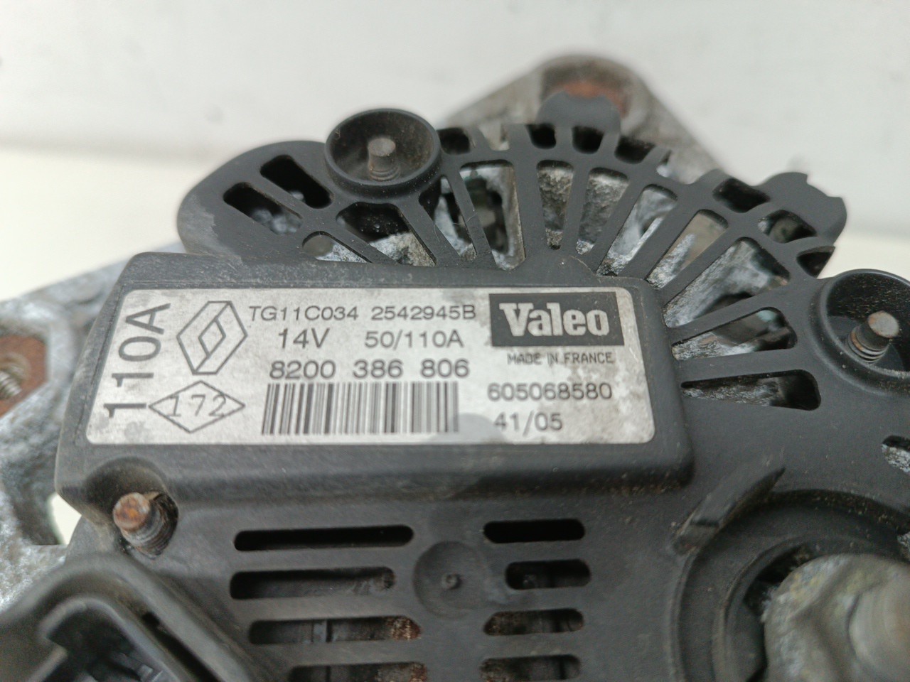 Alternador RENAULT MEGANE II (BM0/1_, CM0/1_) | 01 - 12 Imagem-1