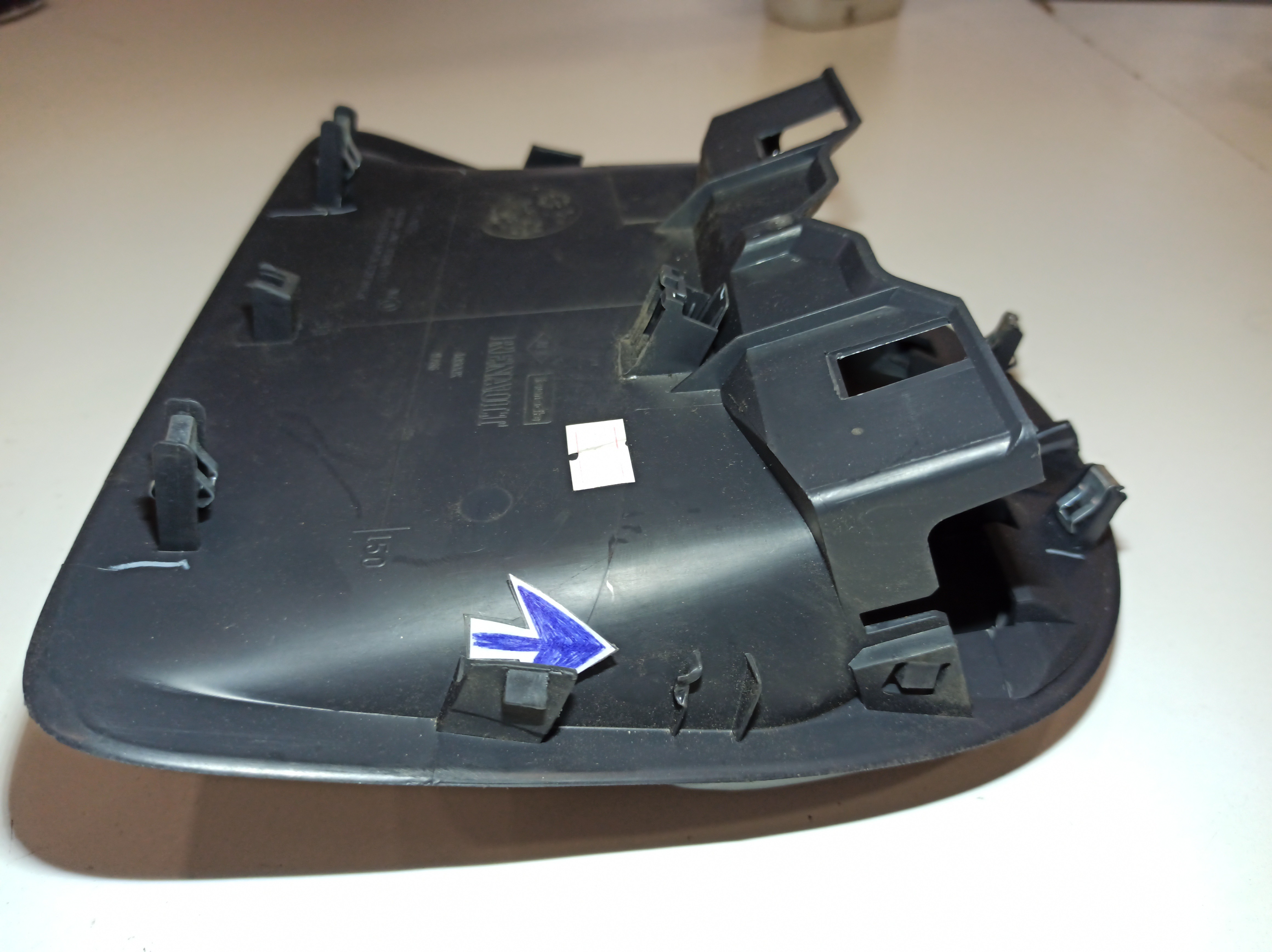 Moldura do display RENAULT CLIO III Caixa (SB_, SR_) | 05 -  Imagem-1