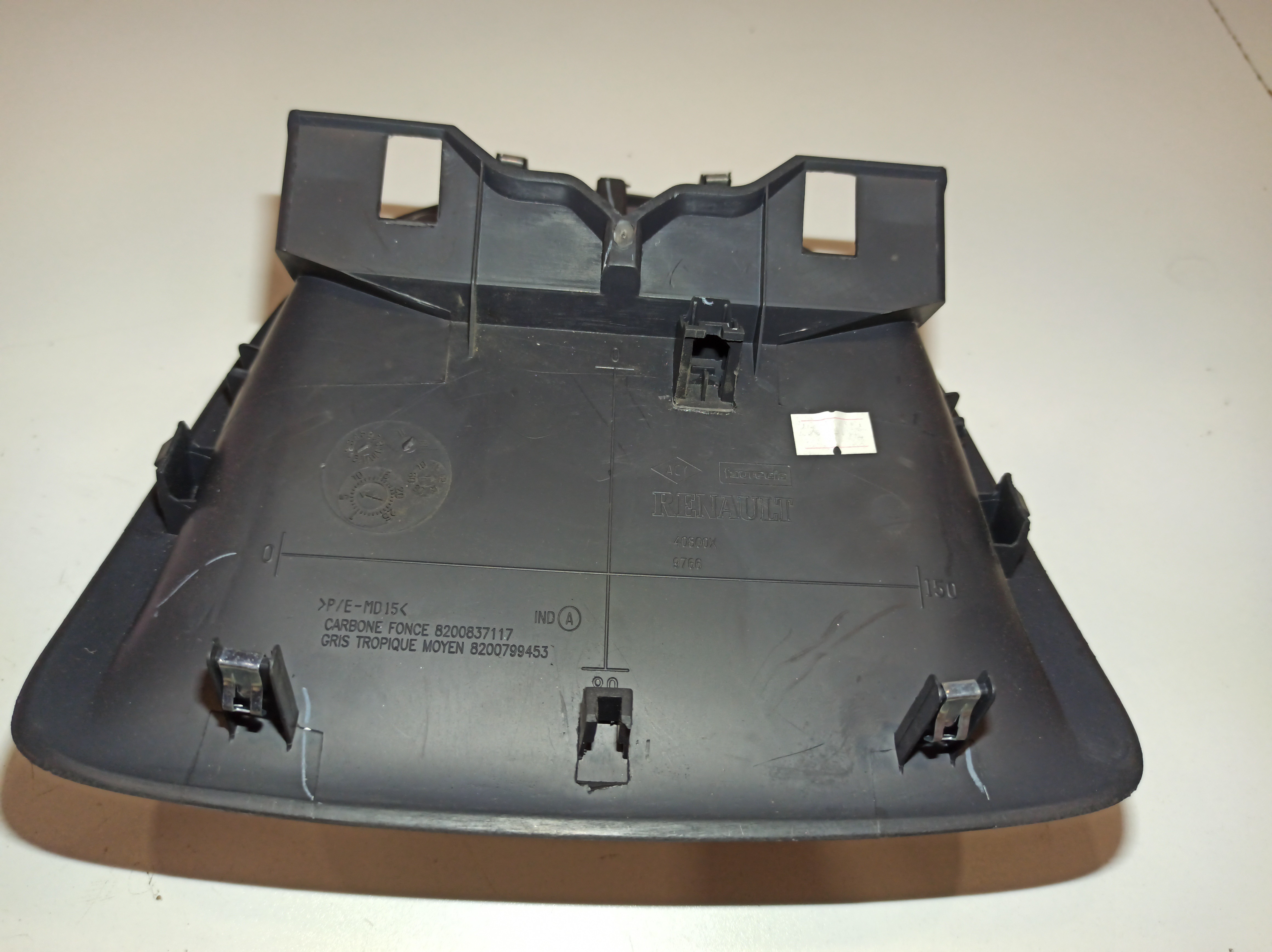 Moldura do display RENAULT CLIO III Caixa (SB_, SR_) | 05 -  Imagem-3