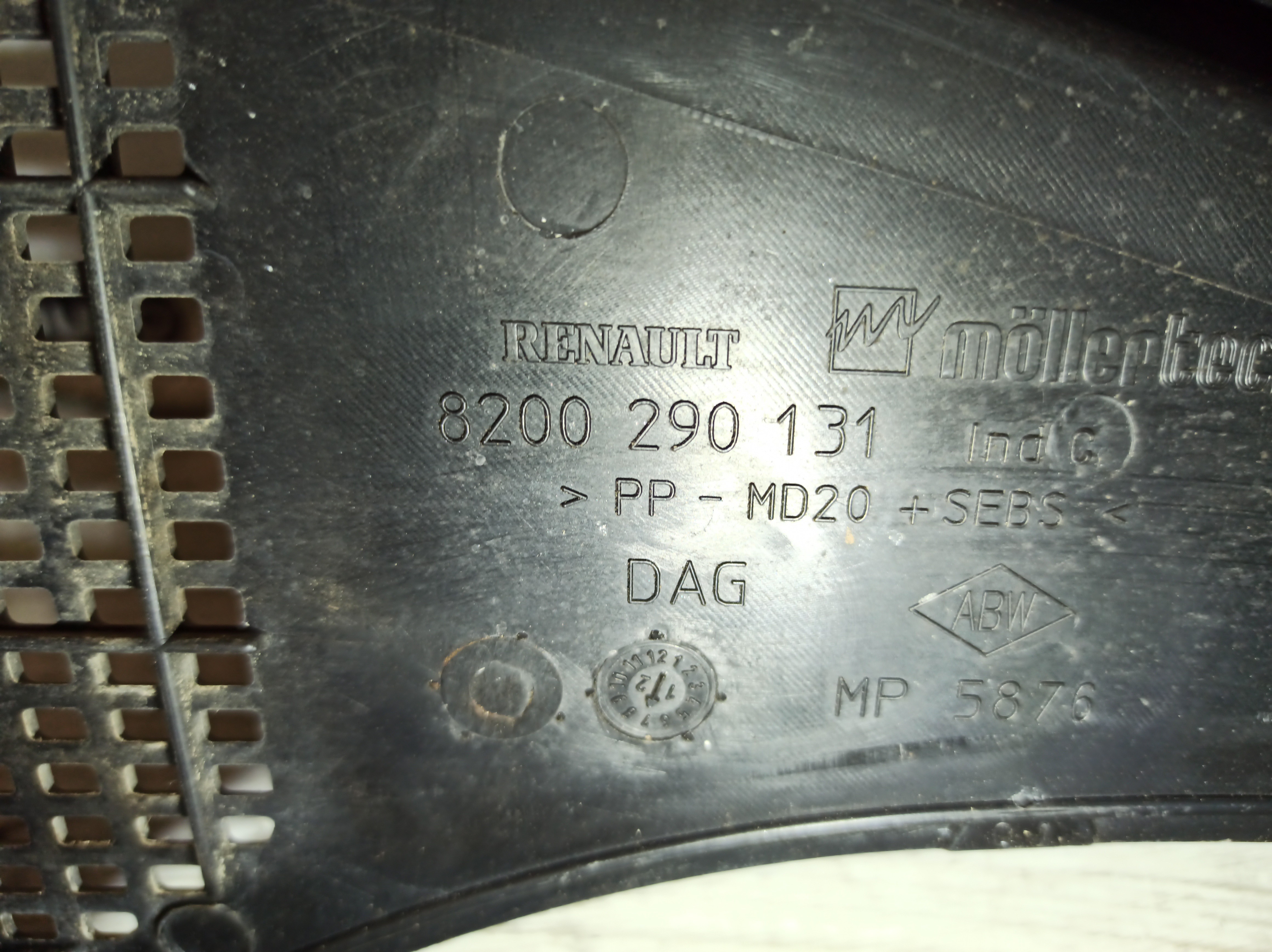 Grelha de torpedo RENAULT CLIO III Caixa (SB_, SR_) | 05 -  Imagem-1