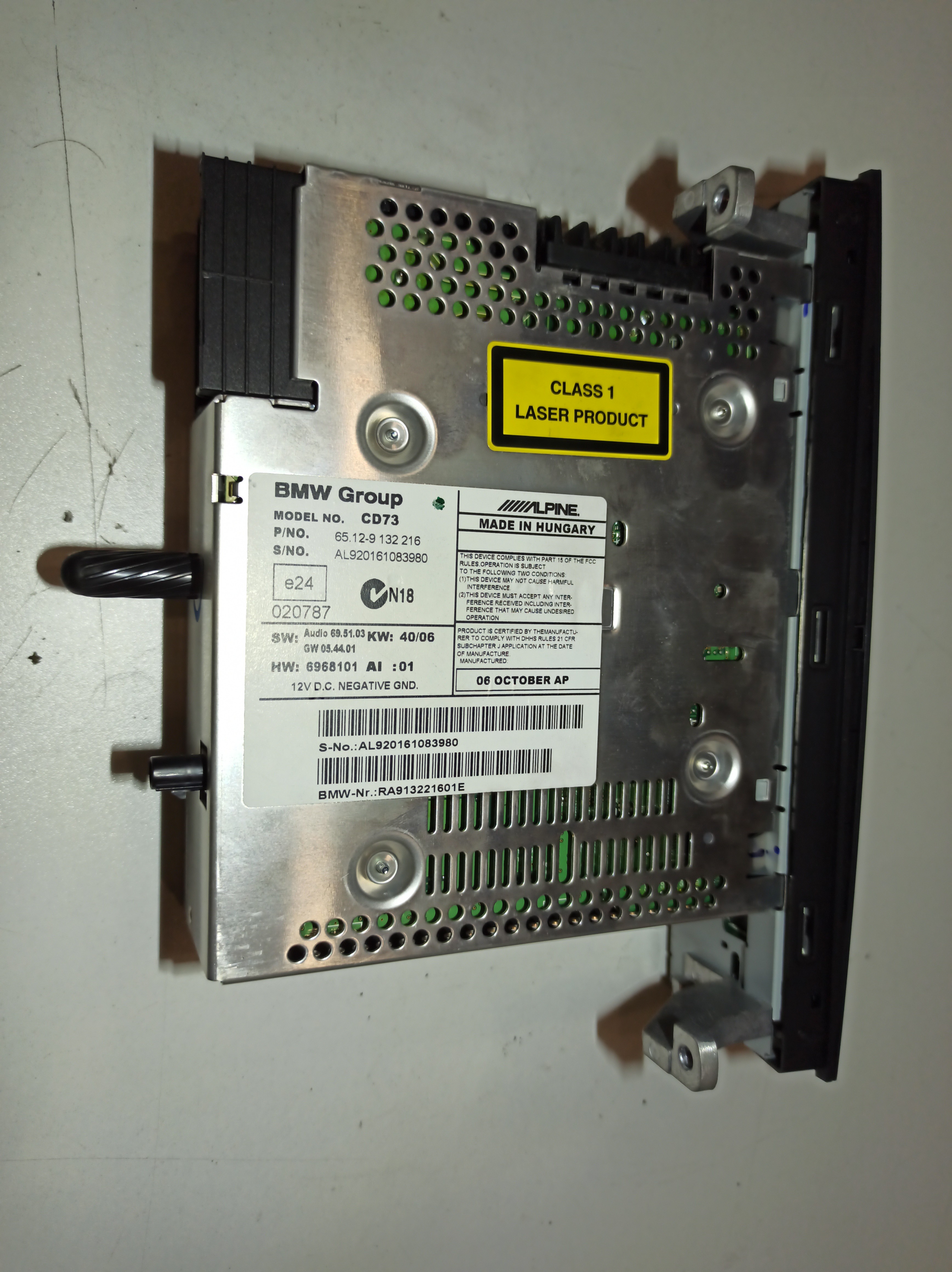 Auto-Rádio BMW 3 (E90) | 04 - 12 Imagem-3