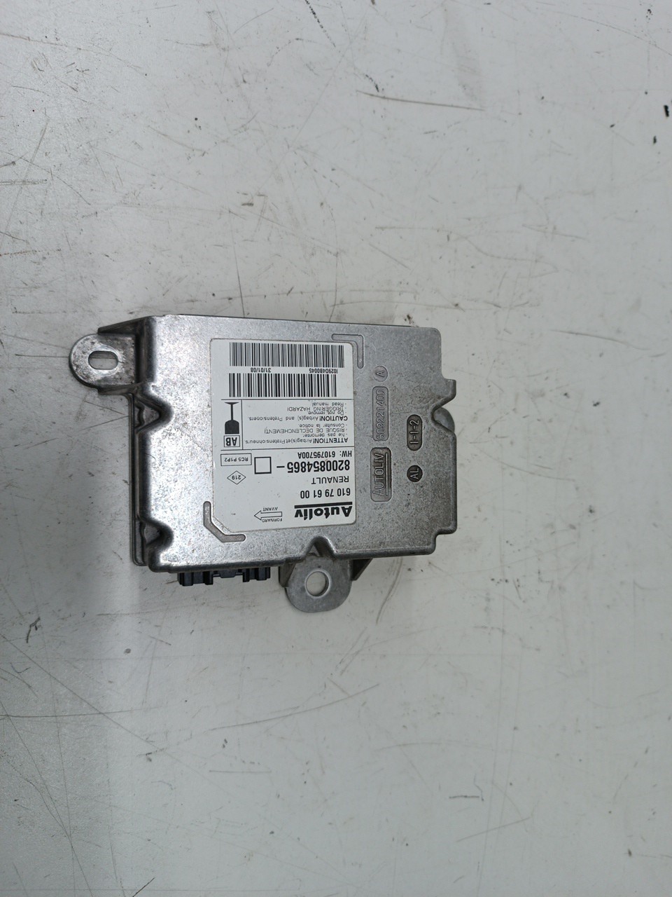 Centralina des coussins gonflables RENAULT CLIO III (BR0/1, CR0/1) | 05 -  Imagem-4