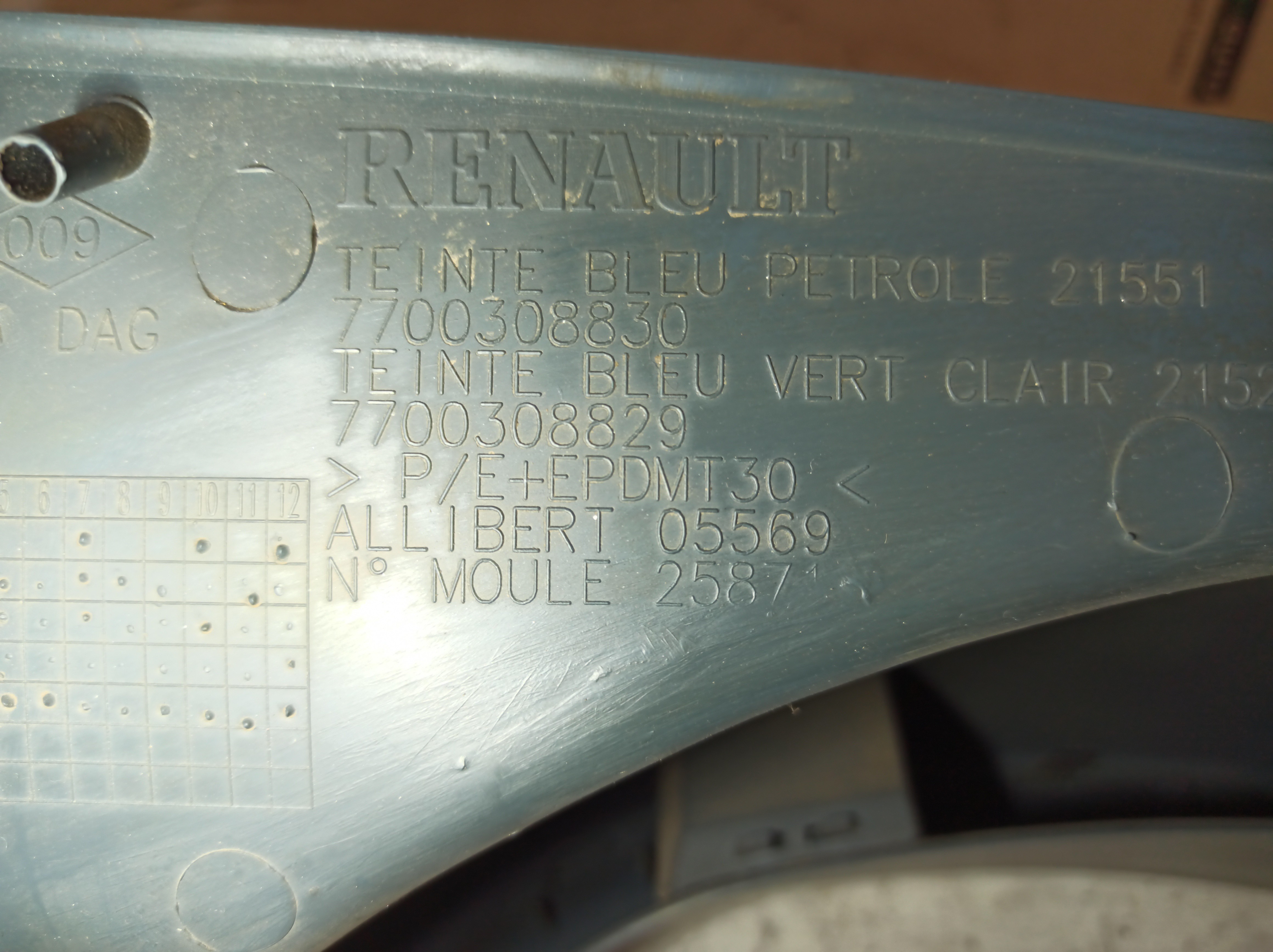 Aro de quadrante RENAULT KANGOO Express (FC0/1_) | 97 - 