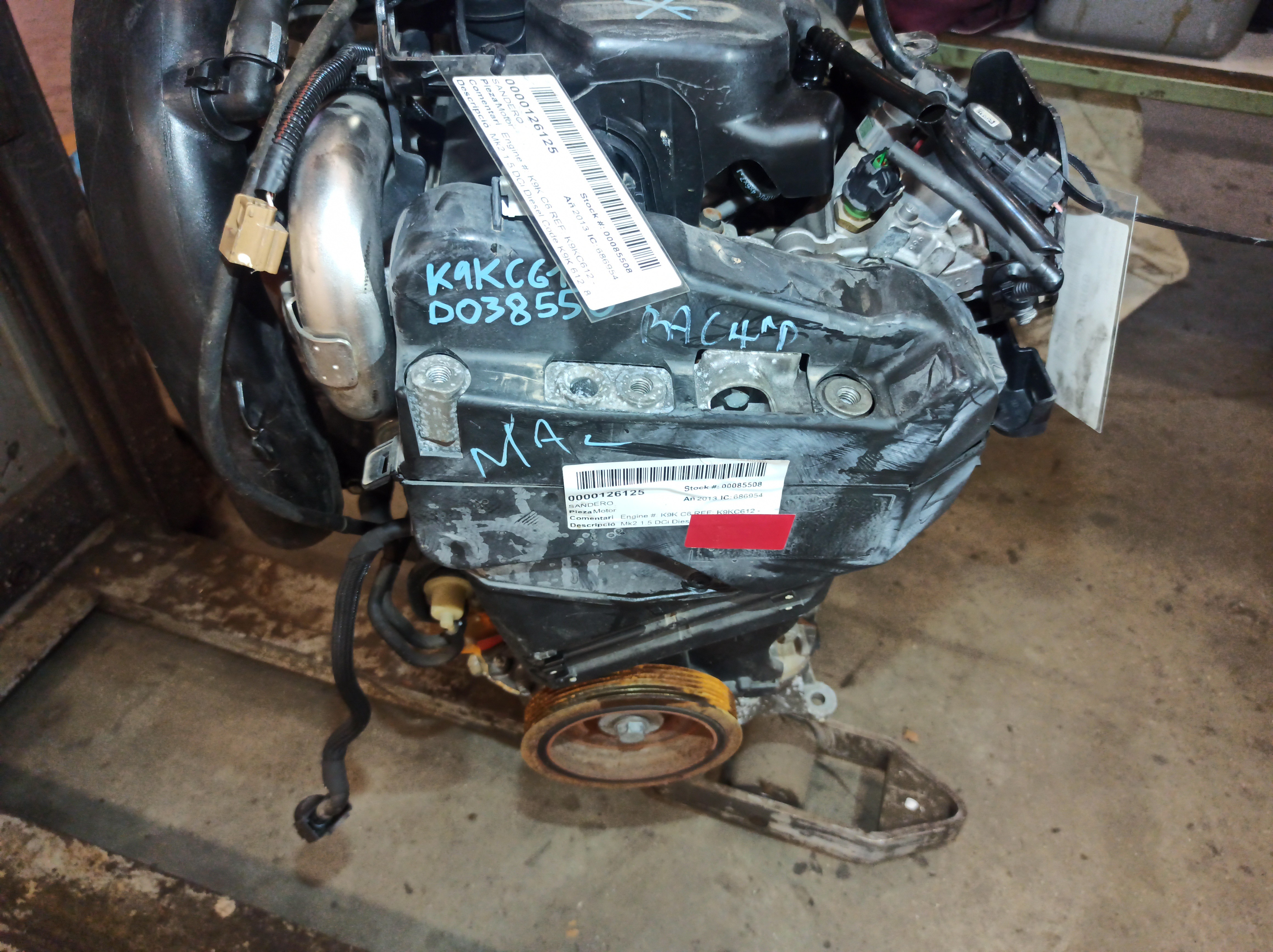 Motor DACIA SANDERO II | 12 - 