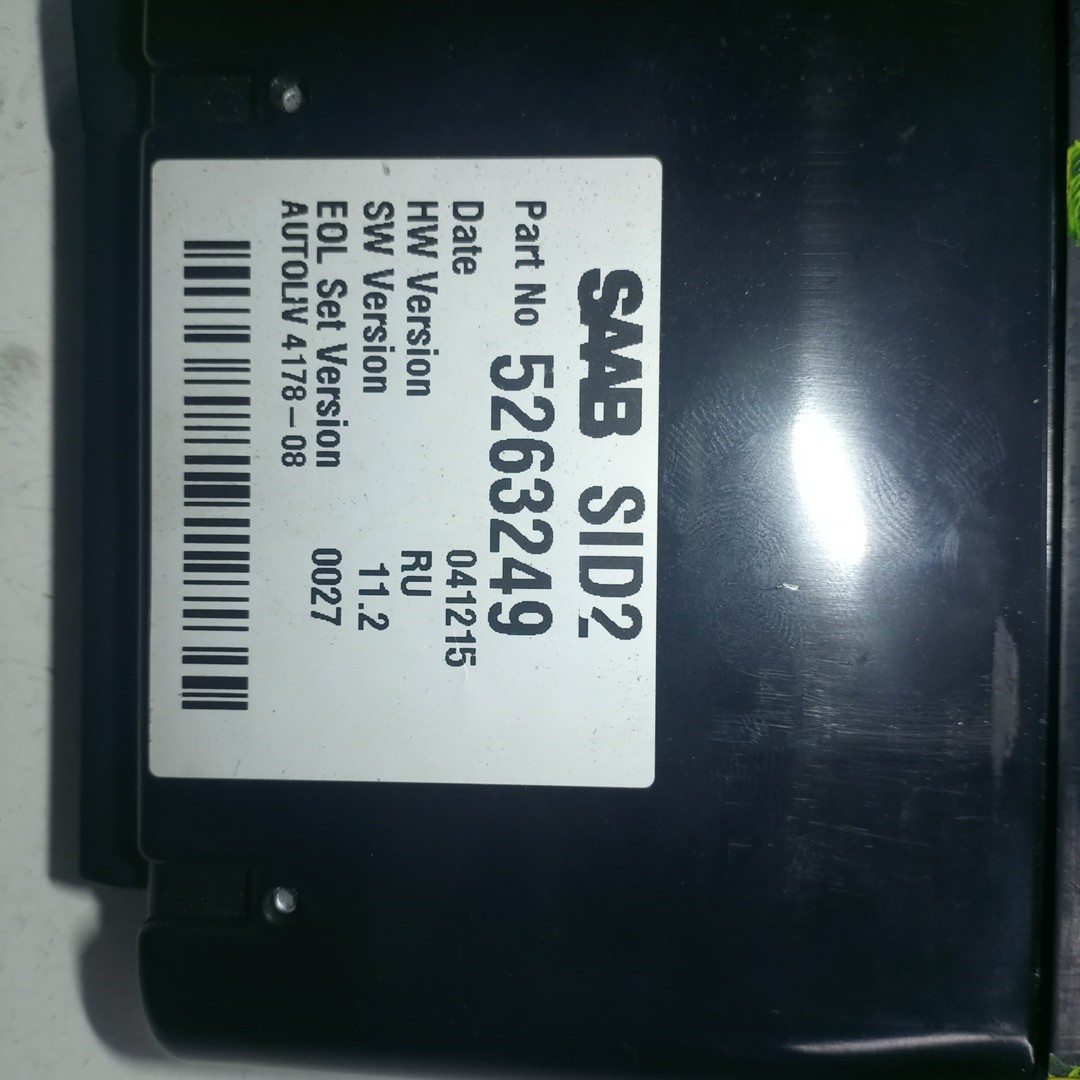 Display SAAB 9-3 (YS3D) | 98 - 03