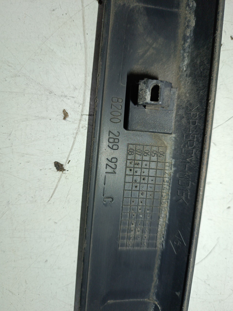 Friso da porta RENAULT CLIO III (BR0/1, CR0/1) | 05 - 