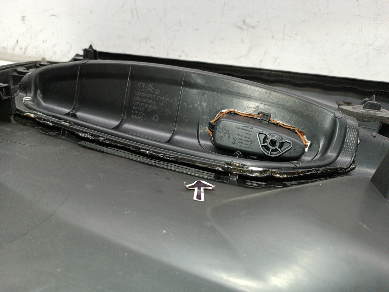 Quartela de porta trás direita CITROEN C-ELYSEE (DD_) | 12 -  Imagem-2