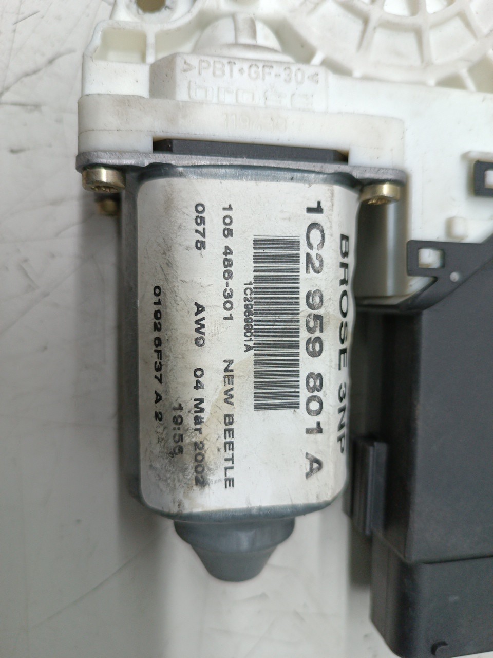 Motor de vidro frente direito VOLKSWAGEN NEW BEETLE (9C1, 1C1) | 98 - 10 Imagem-3