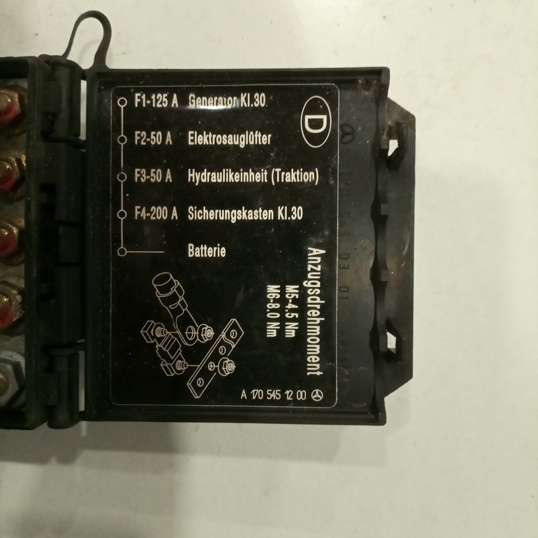 Módulo de fusíveis de bateria MERCEDES-BENZ SLK (R170) | 96 - 04 Imagem-2